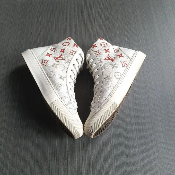 Louis Vuitton Louis Vuitton Tattoo Monogram High-Top Sneakers -2508 Size US 8 / EU 41 - 6 Thumbnail