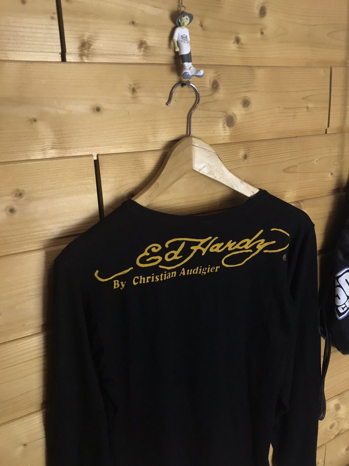 Ed Hardy Vintage Ed Hardy skull stretch long sleeve shirt Size S / US 4 / IT 40 - 14 Thumbnail