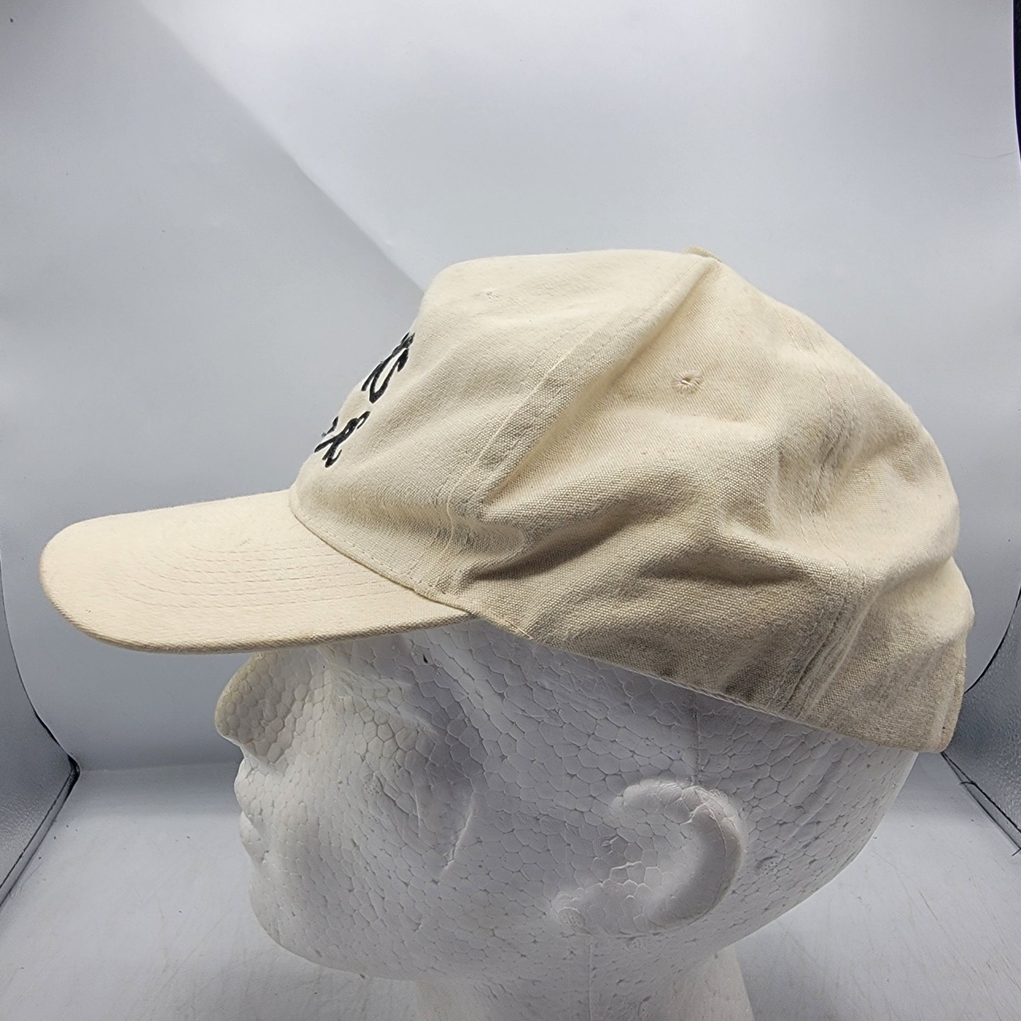 Other Cooks Corner White Hat Cap Biker Motorcycles Adjustable Casu Size ONE SIZE - 2 Thumbnail