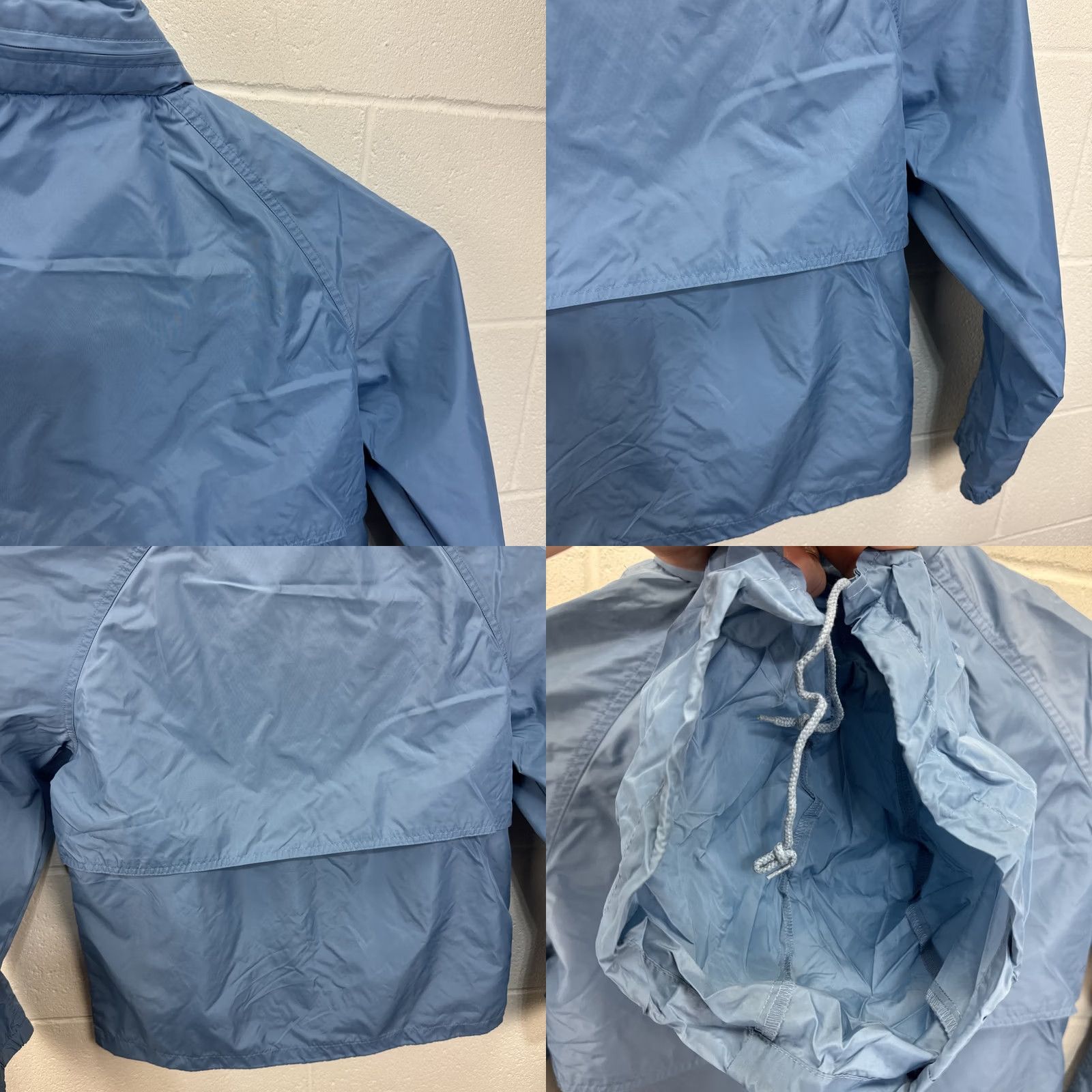 Vintage VINTAGE Woolrich Jacket Womens Medium Blue Windbreaker Full Zip Packable Hood 90s Size L / US 10 / IT 46 - 10 Thumbnail