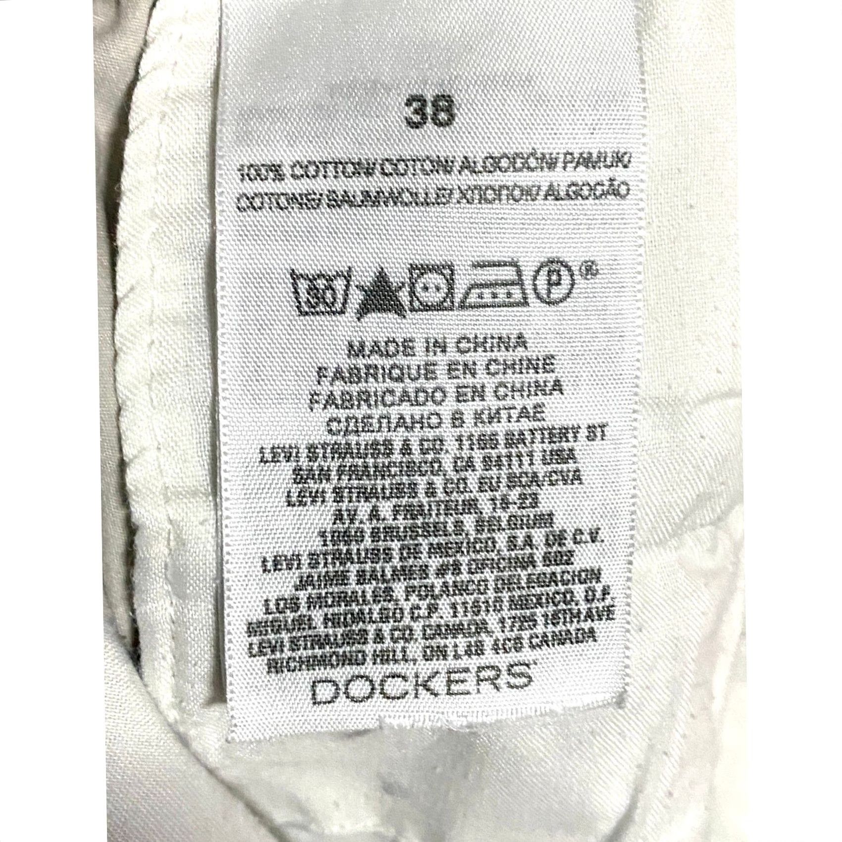 Dockers VINTAGE Dockers Khakis Chinos Shorts Men 38 Preppy Classic Casual Cotton Neutral Capsule Casual Workwear Mens Size US 38 / EU 54 - 5 Thumbnail