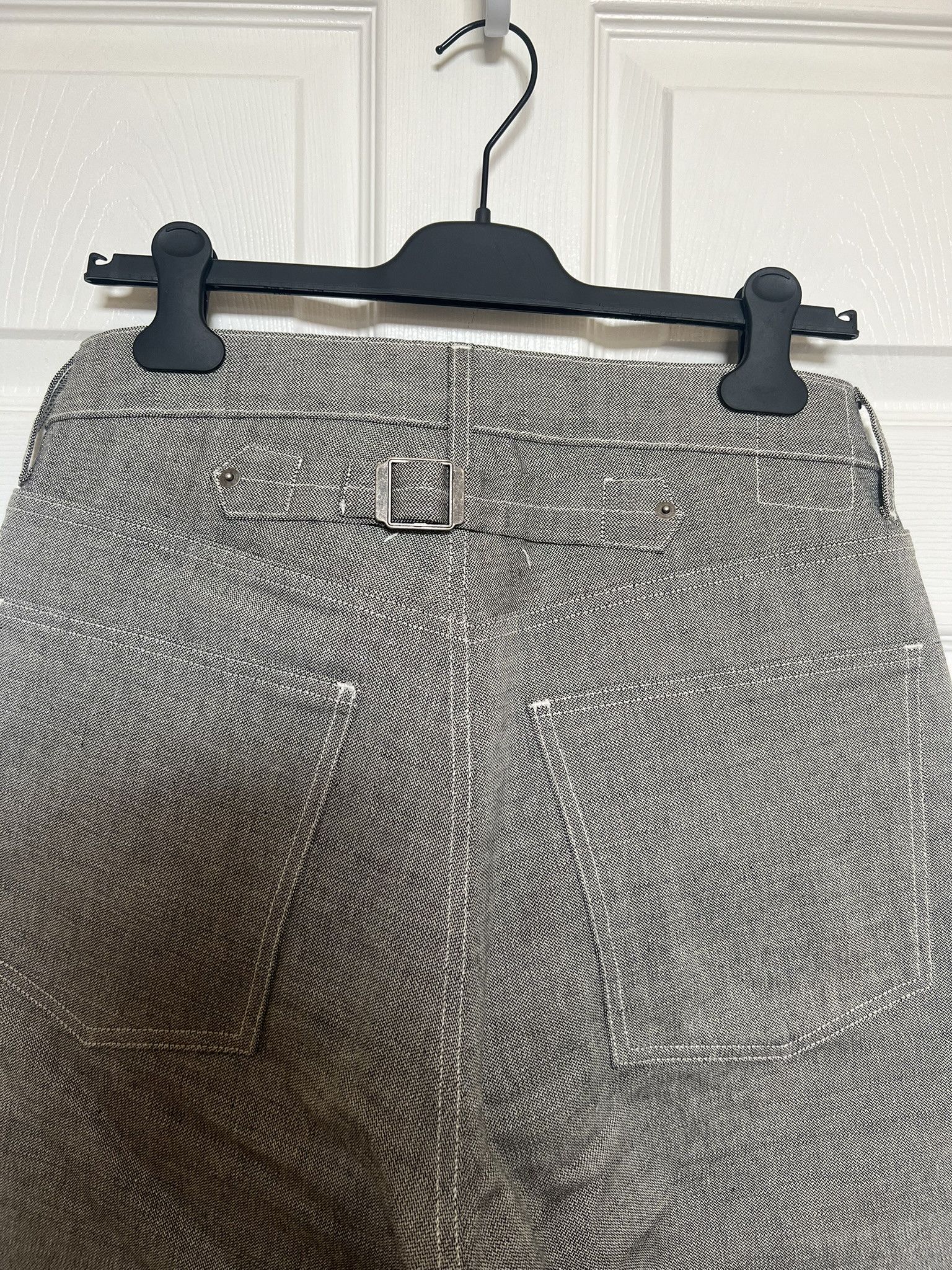 Maison Margiela Maison Margiela Broken Twill Turn Up Jeans sz 31 Size US 31 - 5 Thumbnail