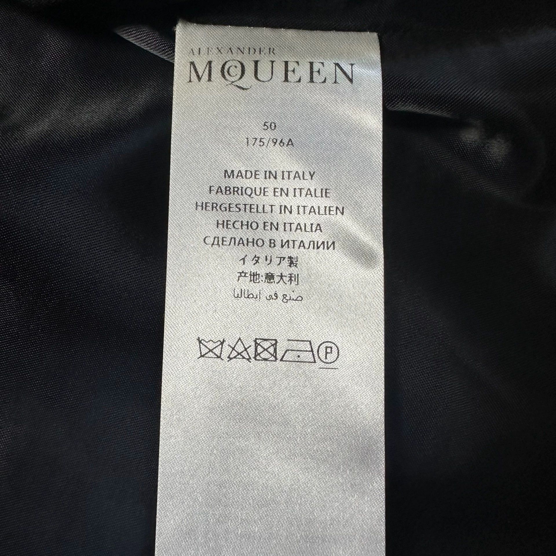 Alexander McQueen alexander mcqueen embroidered wool long coat Size US L / EU 52-54 / 3 - 9 Thumbnail