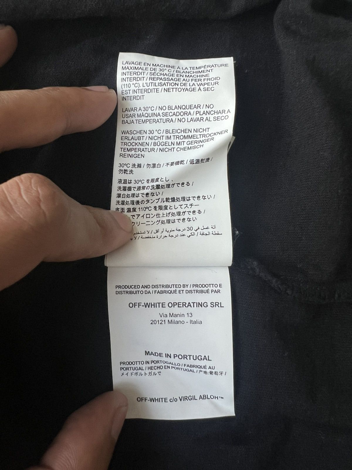 Off-White SS19 Off-White C/O Virgil Abloh "Impression" Oversized Shirt Size US L / EU 52-54 / 3 - 12 Thumbnail