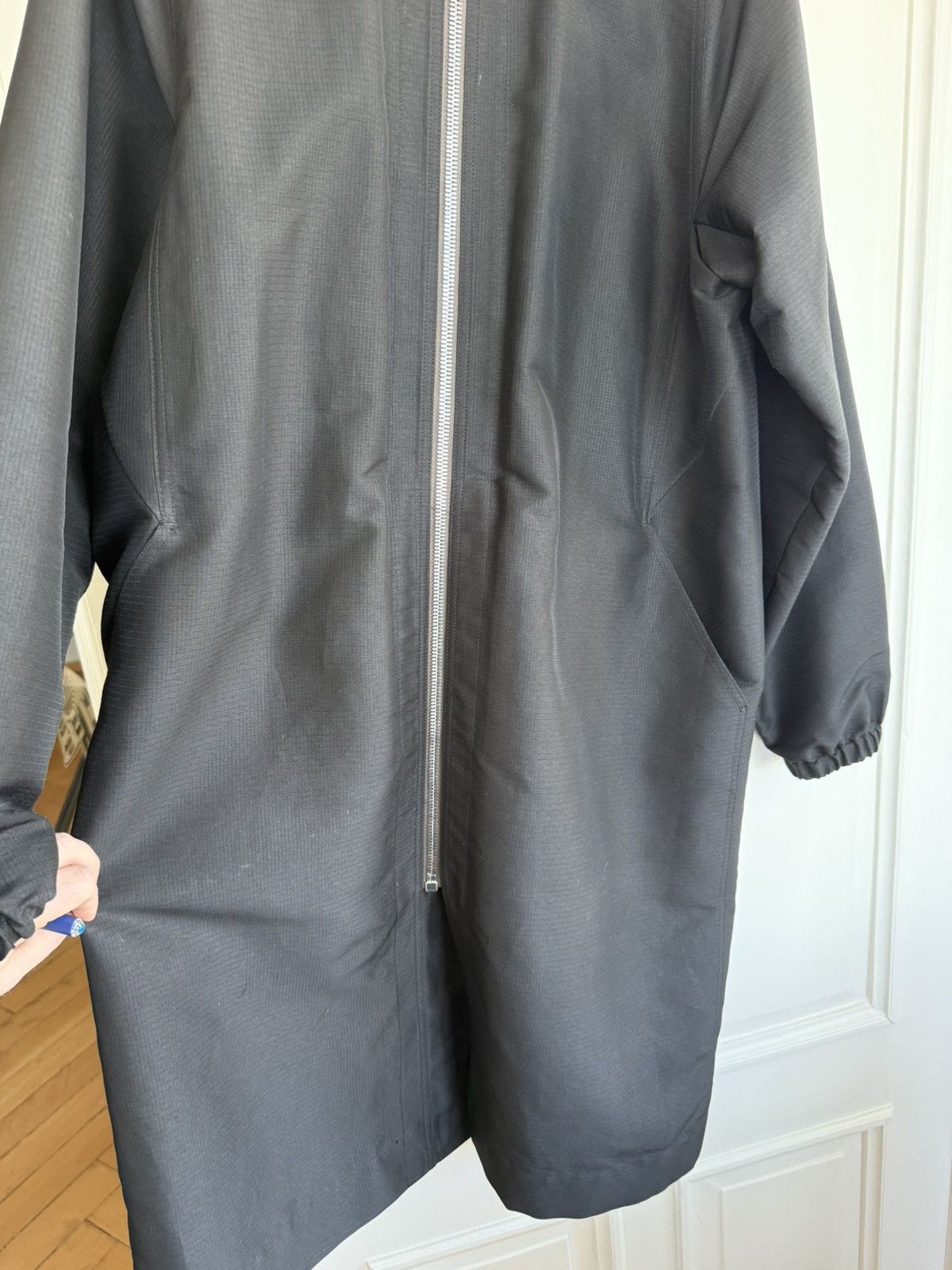 Rick Owens Rick Owens SS21 Phlegethon Windpea Coat Black IT 50 Size US M / EU 48-50 / 2 - 2 Thumbnail