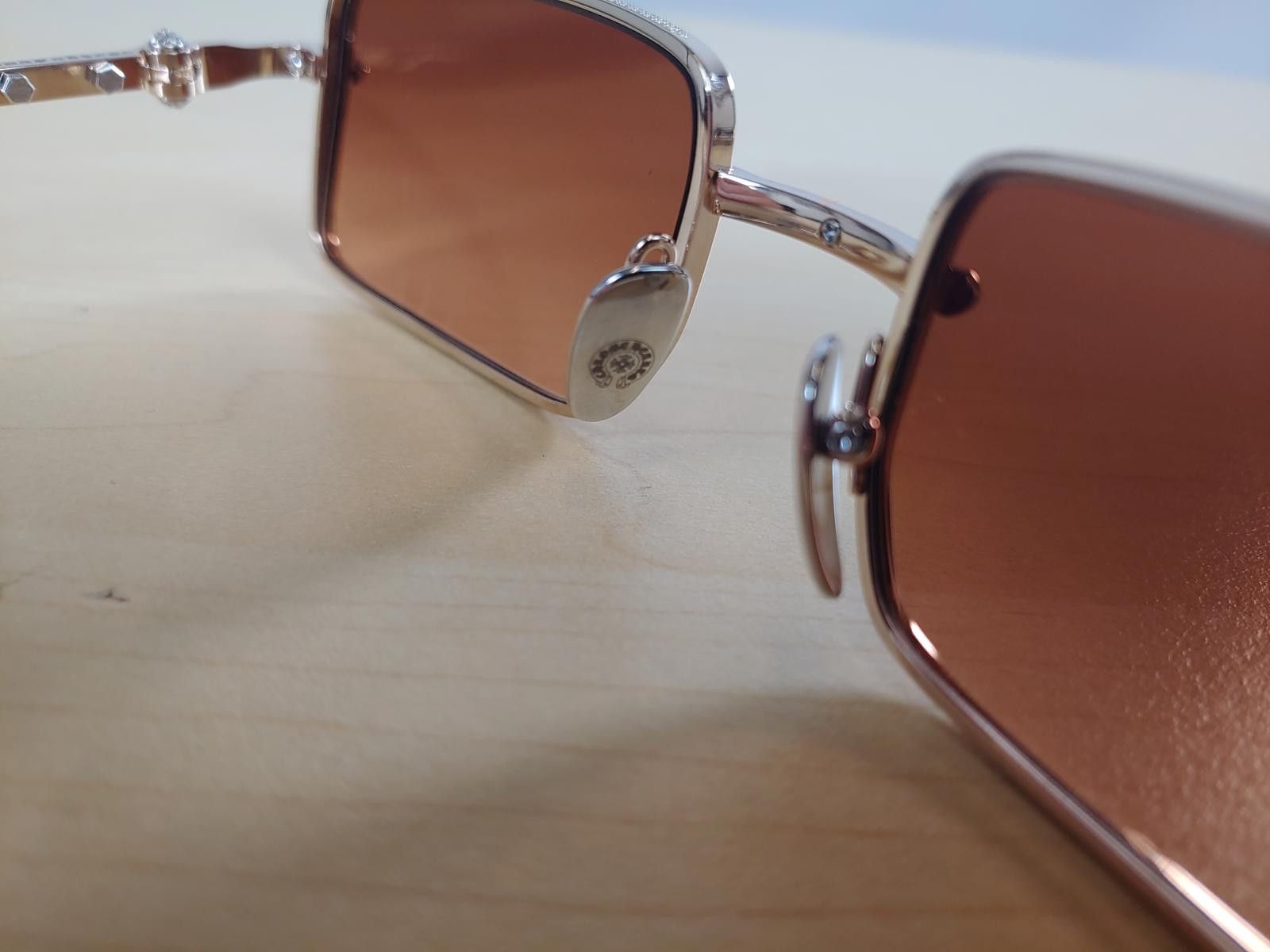 Chrome Hearts Chrome Hearts Buckle Rider Sunglasses Size ONE SIZE - 9 Thumbnail
