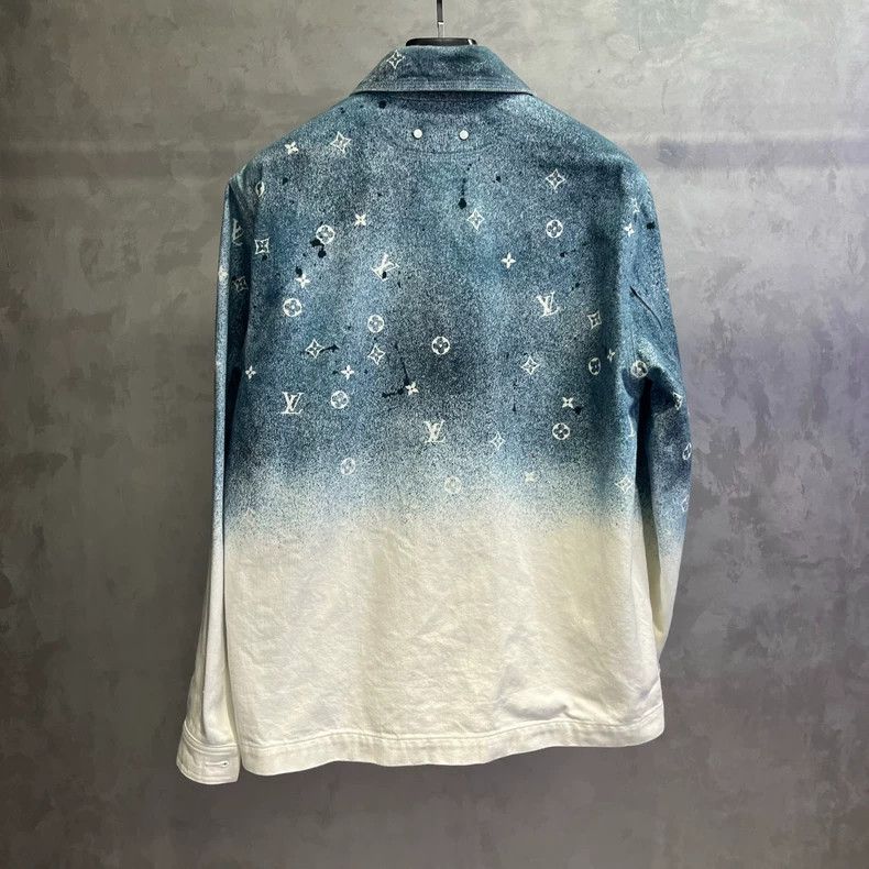 Louis Vuitton louis vuitton Blue starry sky gradient full-print logo deni Size US S / EU 44-46 / 1 - 5 Thumbnail