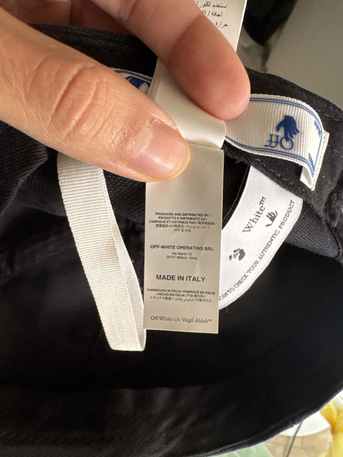 Off-White Offwhite black hat Size ONE SIZE - 9 Thumbnail