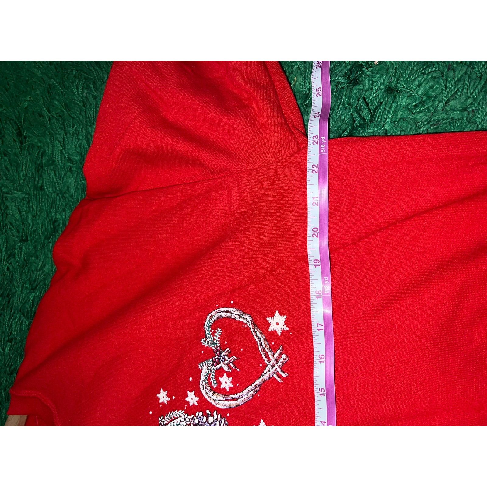Jerzees Vintage North Dakota Sweatshirt Winter Christmas Crewneck L Size US L / EU 52-54 / 3 - 9 Thumbnail