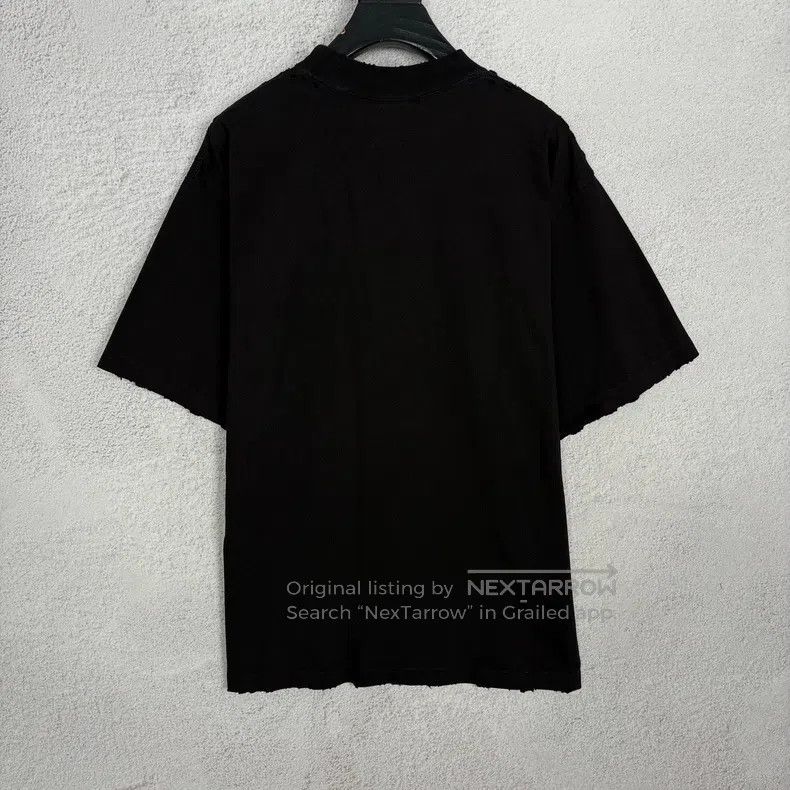 Balenciaga Balenciaga Letter and Heart Print Logo Short Sleeve T-Shir Size US XS / EU 42 / 0 - 2 Thumbnail