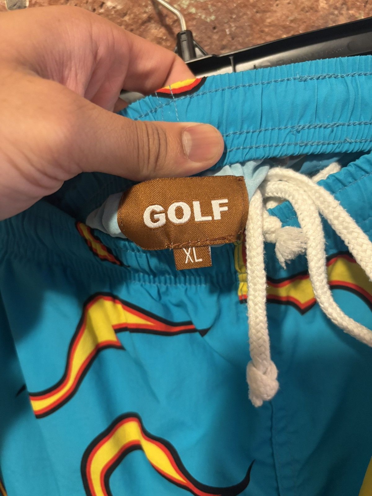 Golf Wang Golfwang “Flame” Shorts XL Size US 34 / EU 50 - 3 Thumbnail