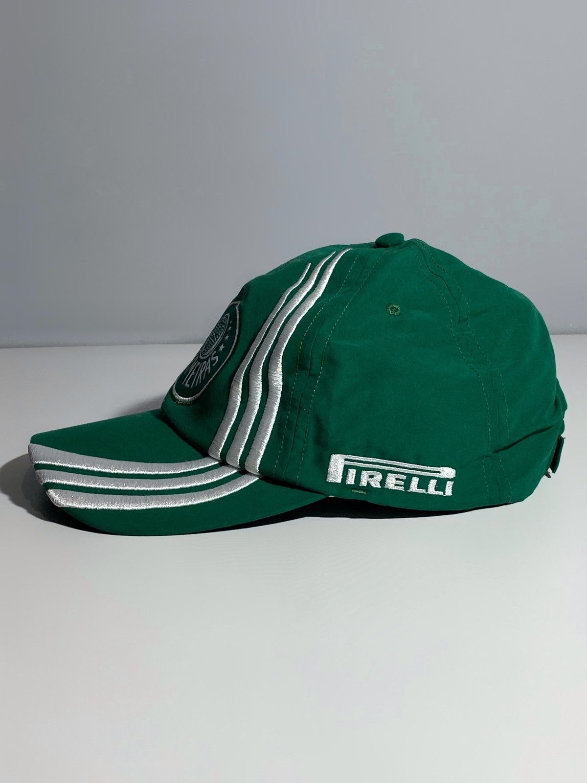 Adidas Vintage 00s Adidas Palmeiras FC Brazil Pirelli Y2k Cap Size ONE SIZE - 5 Thumbnail