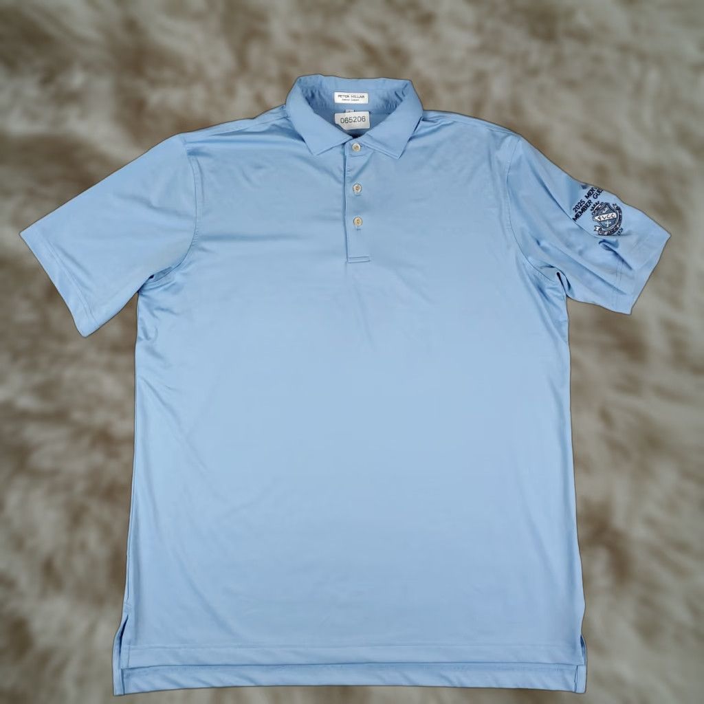 Peter Millar Peter Millar Polo Shirt Mens L Blue polo shirt Blue Peter Millar Polo Shirt Mens L Blue Summer Comfort Fort Lauderdale Golf Size US L / EU 52-54 / 3 - 1 Thumbnail