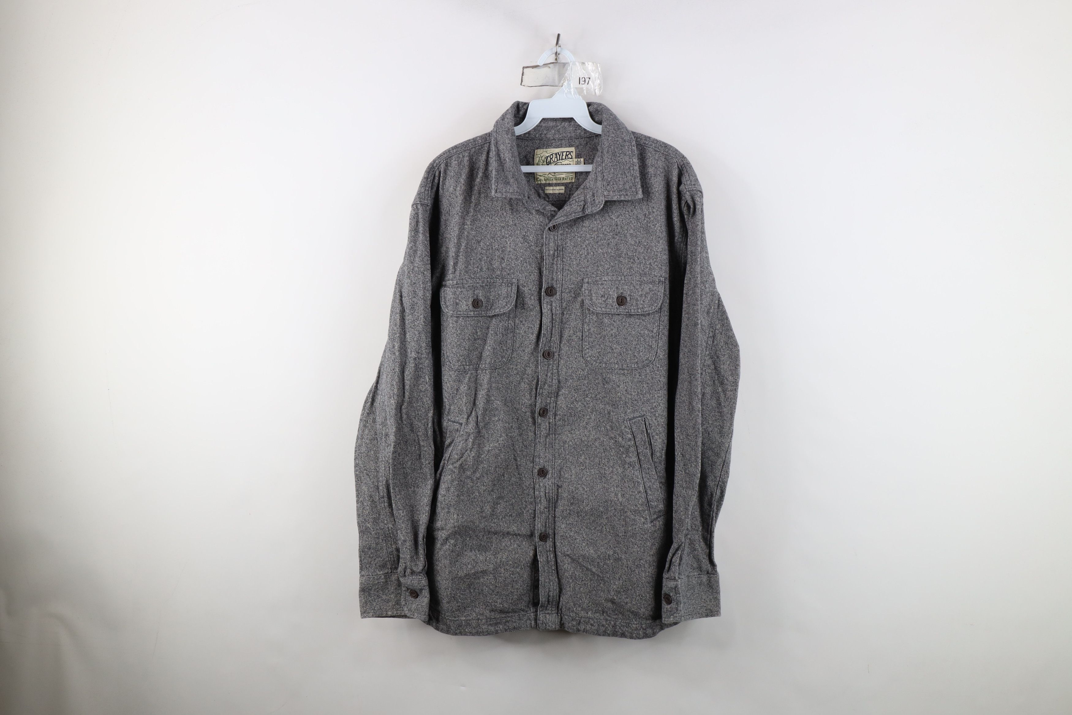 Vintage Vintage Y2K Streetwear Flannel Collared Shirt Jacket Size US XL / EU 56 / 4 - 1 Thumbnail