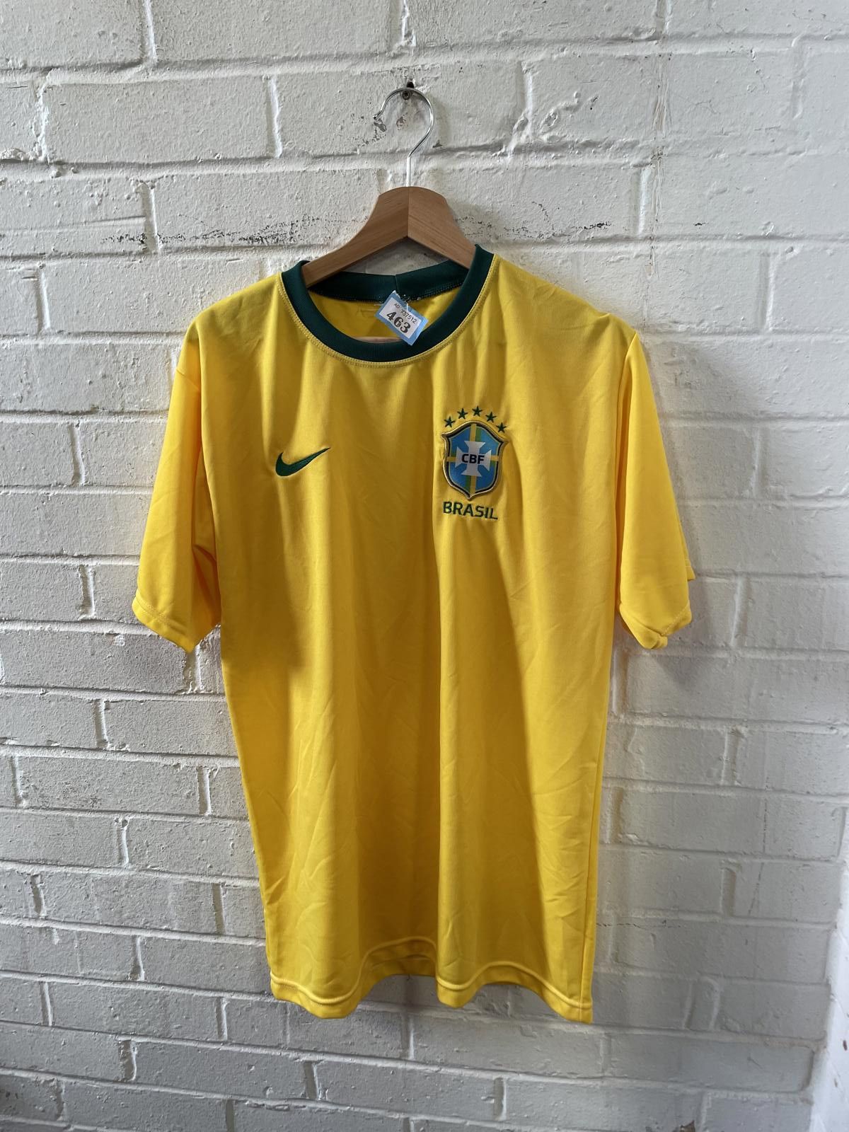Nike Brazil National Team Soccer Jersey Size US M / EU 48-50 / 2 - 1 Thumbnail