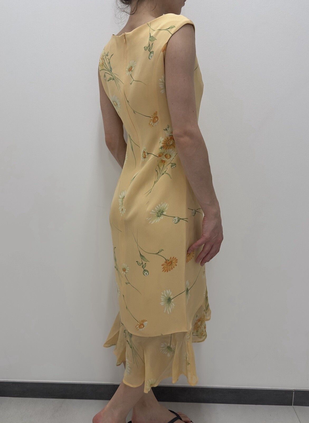 Escada Vintage Escada Silk Floral Print Mesh Summer Dress Size 34 Size XXS / US 00 / IT 34 - 6 Thumbnail