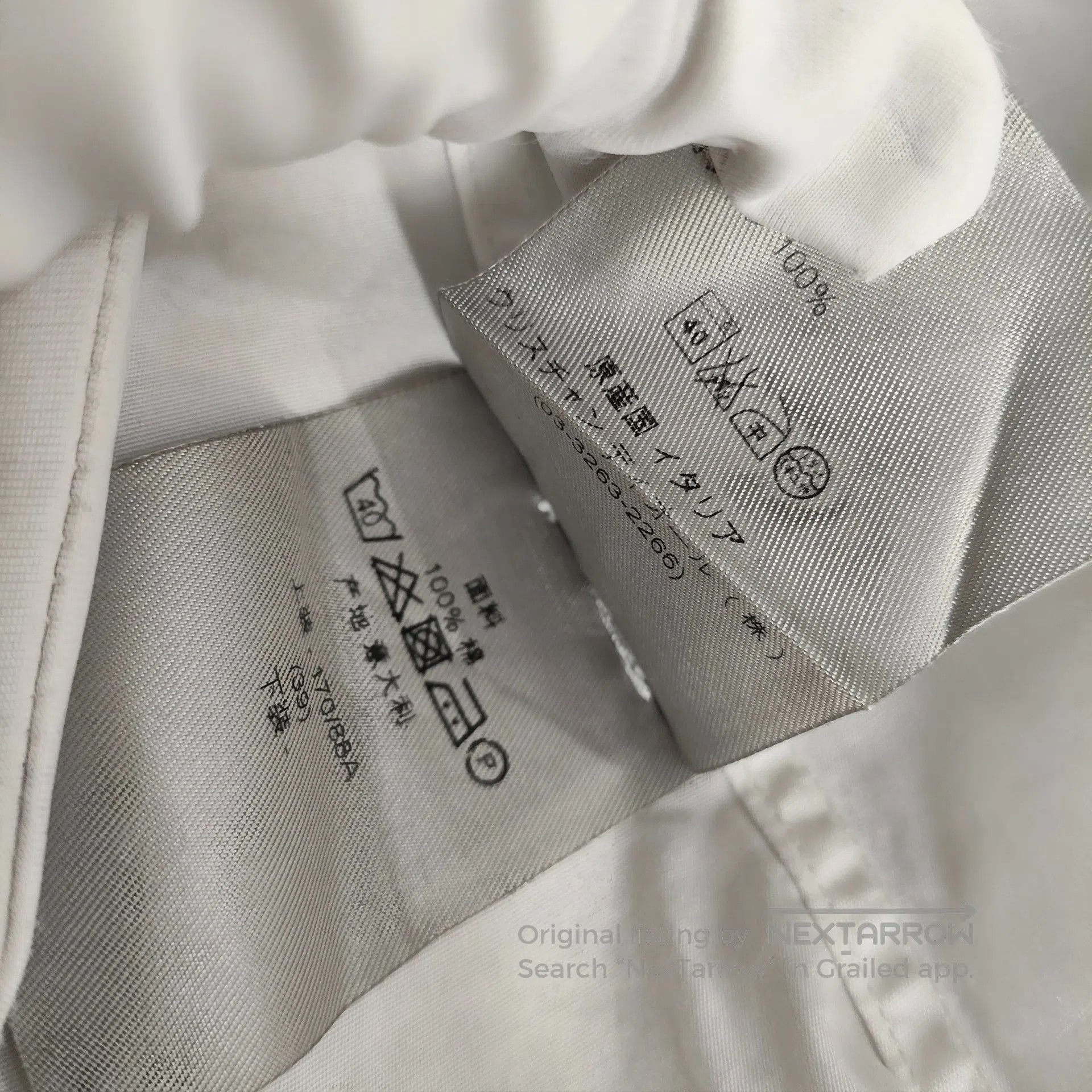 Dior Dior size 39 White Long-sleeve Shirt| Size US S / EU 44-46 / 1 - 6 Thumbnail