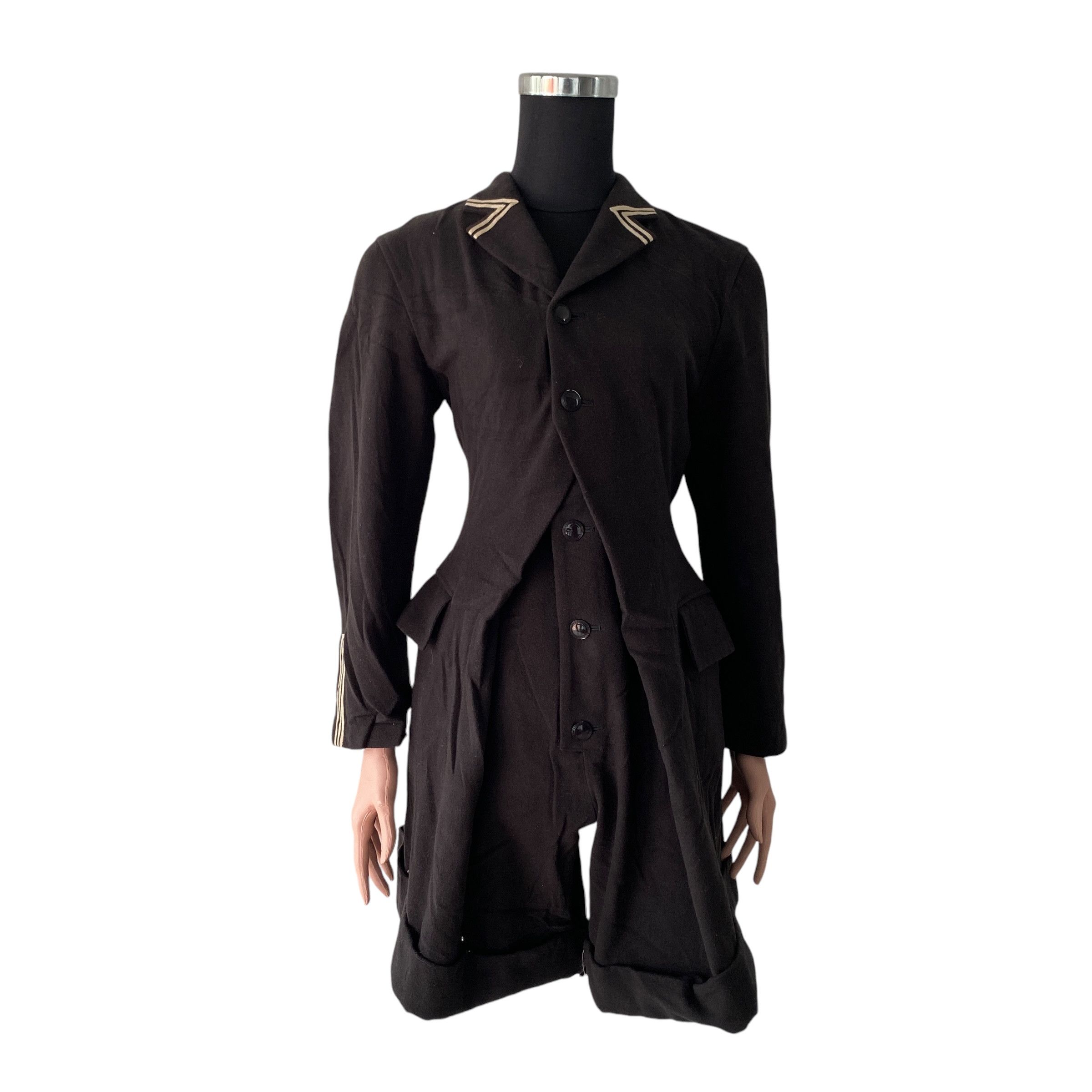 Yohji Yamamoto 90s Yohji Yamamoto Sailor Jumpsuit Nautical OnePiece Uniform Size S / US 4 / IT 40 - 1 Thumbnail