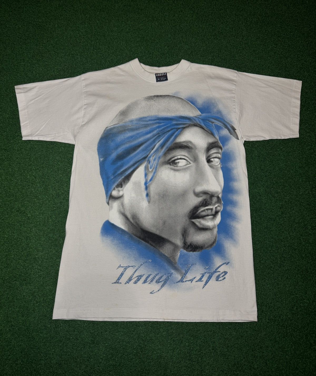 Vintage Tupac Thug Life L/XL 22x32 Hip Hop Rap Vintage T Shirt Size US XL / EU 56 / 4 - 1 Thumbnail