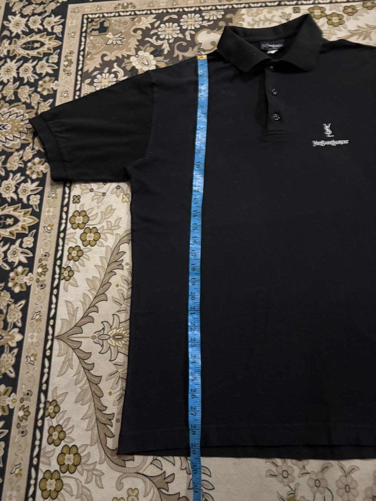 Yves Saint Laurent Yves Saint Laurent pour homme Polo Tee Size US L / EU 52-54 / 3 - 9 Thumbnail