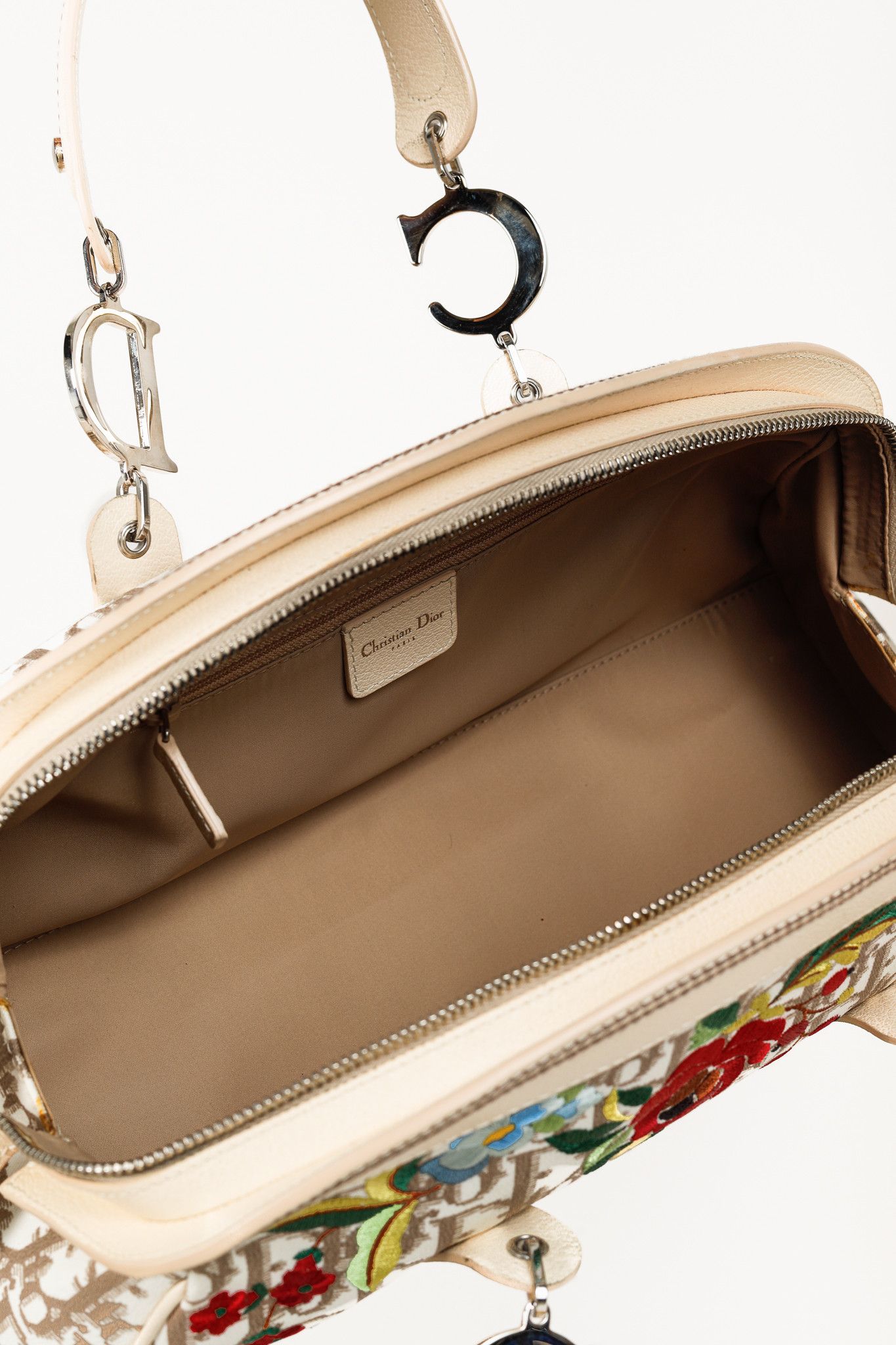 Dior Christian Dior Vintage Flowers Monogram Embroidered Bag Size ONE SIZE - 12 Thumbnail