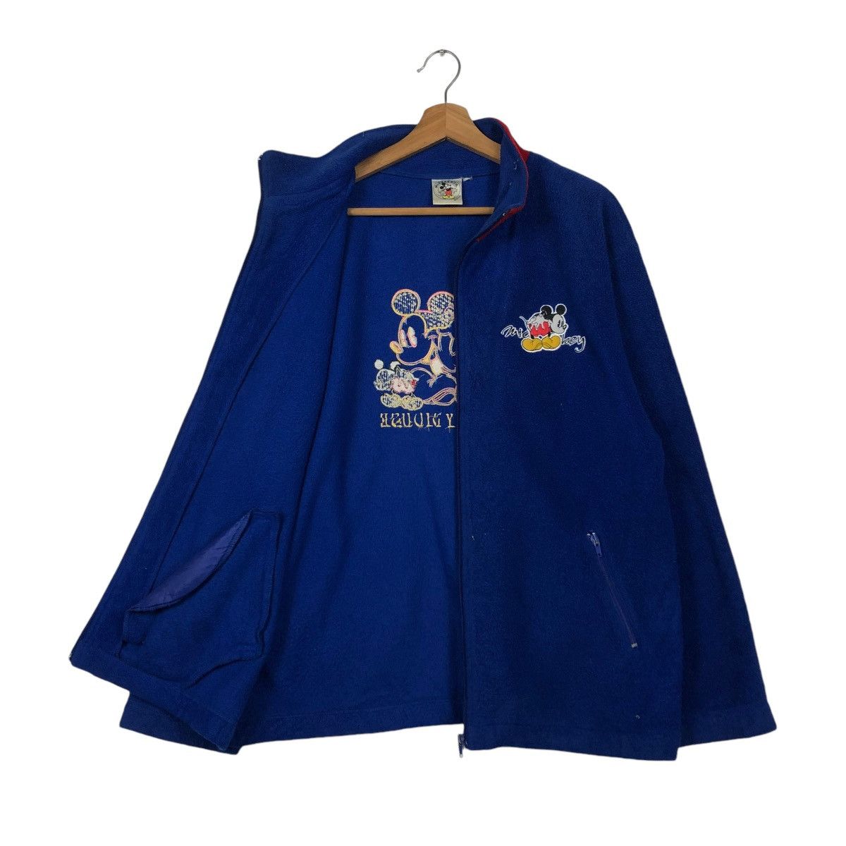 Cartoon Network 🔥VINTAGE FLEECE ZIPPER JACKET DISNEY MICKEY MOUSE Size US M / EU 48-50 / 2 - 13 Thumbnail