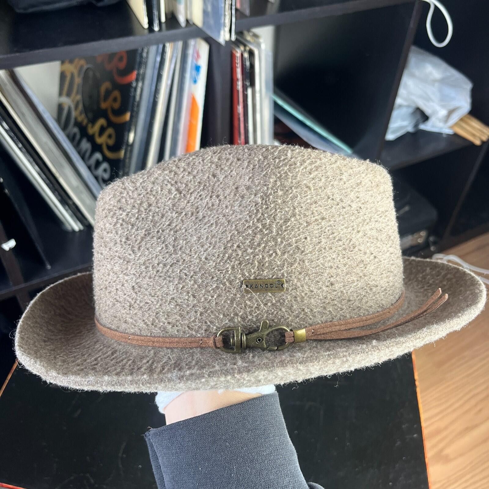 Kangol Vintage Kangol Fedora Hat Medium Wool Snap Carter Size ONE SIZE - 1 Thumbnail