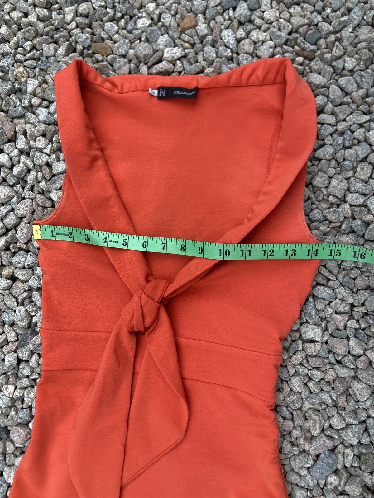 Dsquared2 Dsquared2 pencil dress knee length and a tie-front neckline Size S / US 4 / IT 40 - 9 Thumbnail