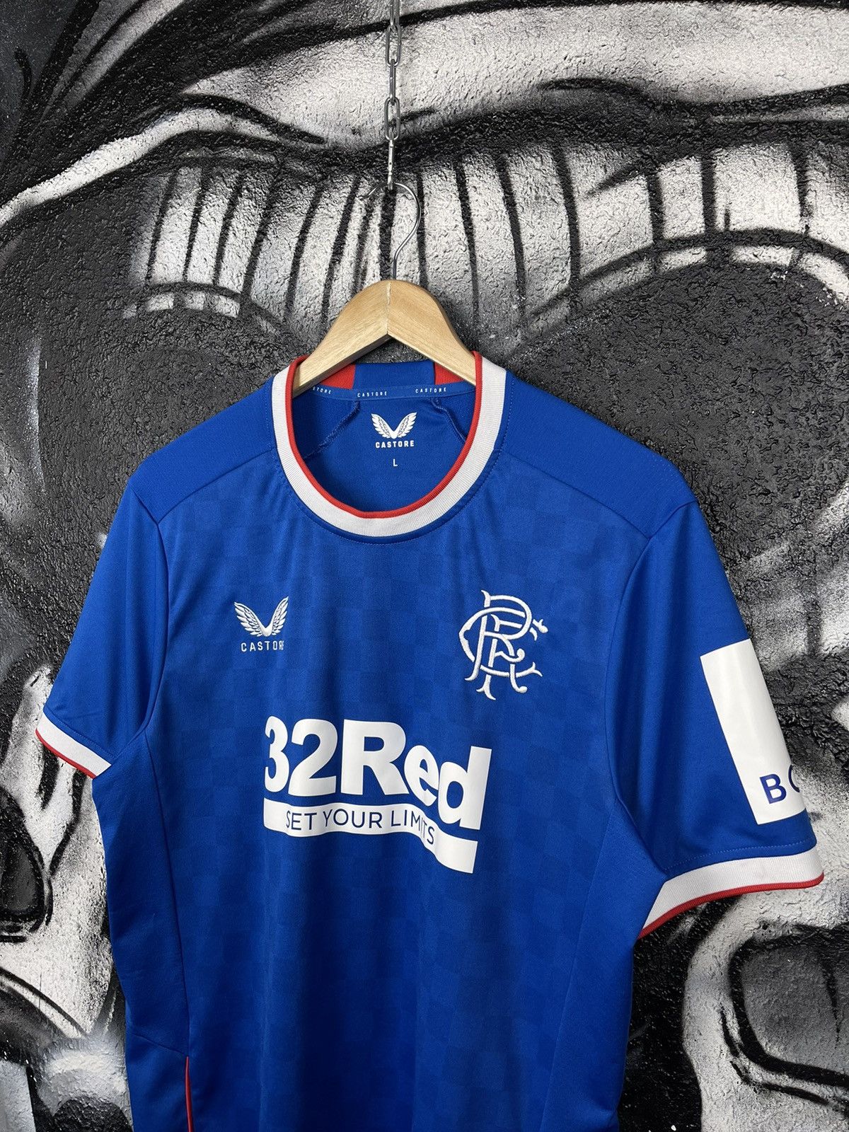 Castore Castore Rangers Home 22/23 Jersey T-Shirt Men’s Size L Size US L / EU 52-54 / 3 - 3 Thumbnail