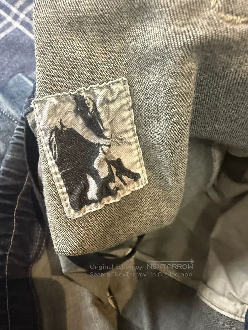 Rick Owens RICK OWENS size M Denim gradient skirt Size 23" - 1 Thumbnail