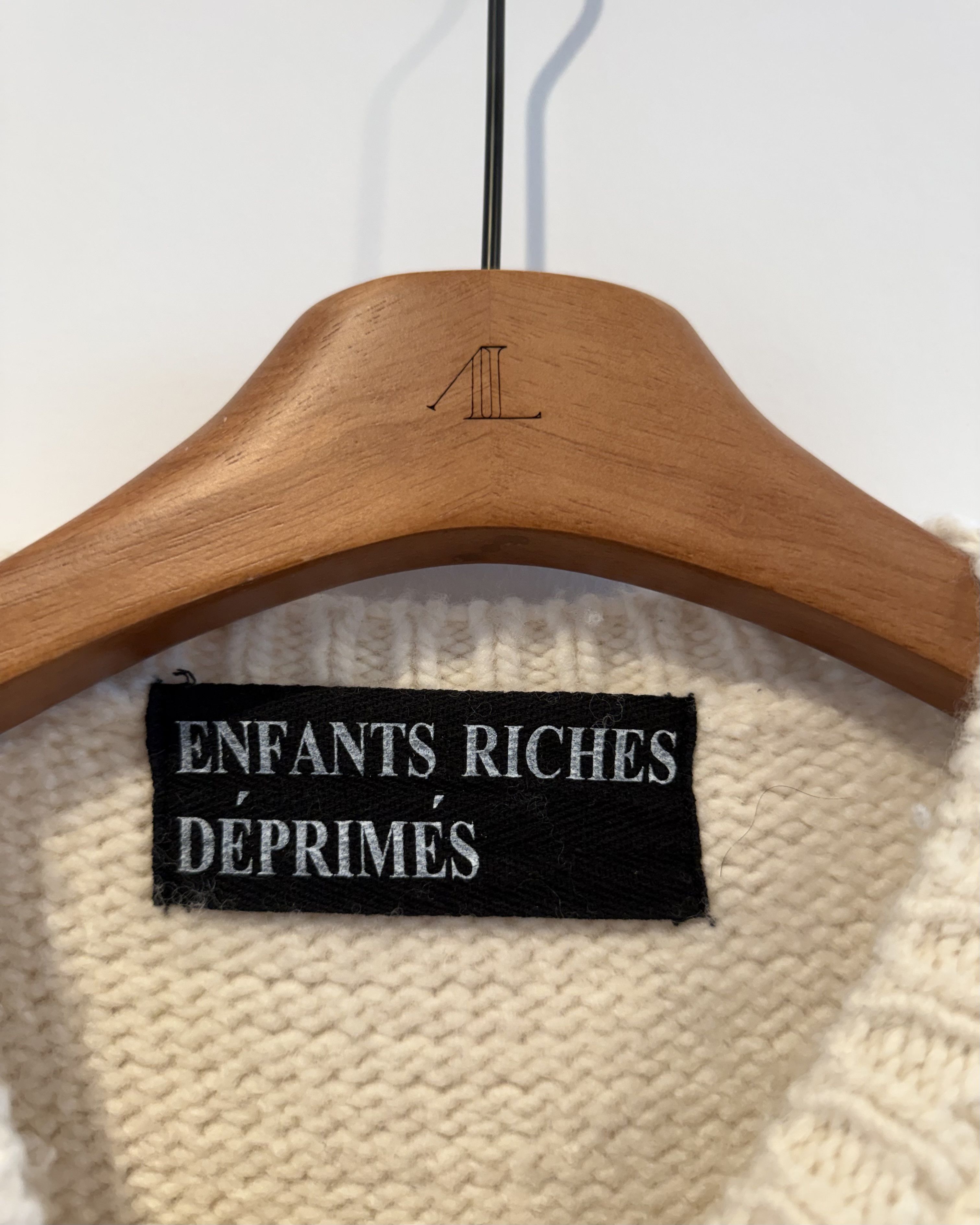 Enfants Riches Deprimes Enfants Riches Deprimes Ss2017 “Apres Defile” Cross Sweater Size US M / EU 48-50 / 2 - 4 Thumbnail