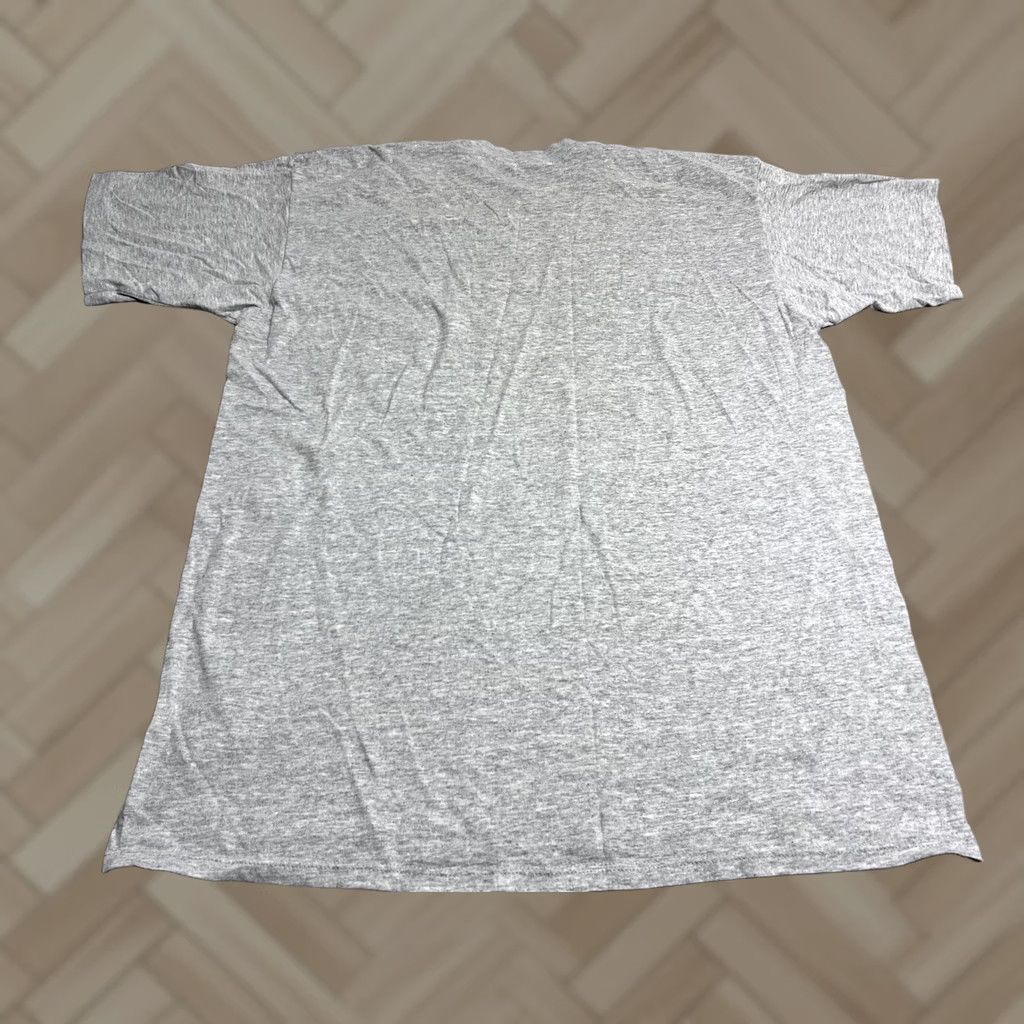 Vintage VINTAGE 80s 90s Blank Pocket Tee Heather Gray XL USA Single Stitch Selvedge Size US XL / EU 56 / 4 - 1 Thumbnail