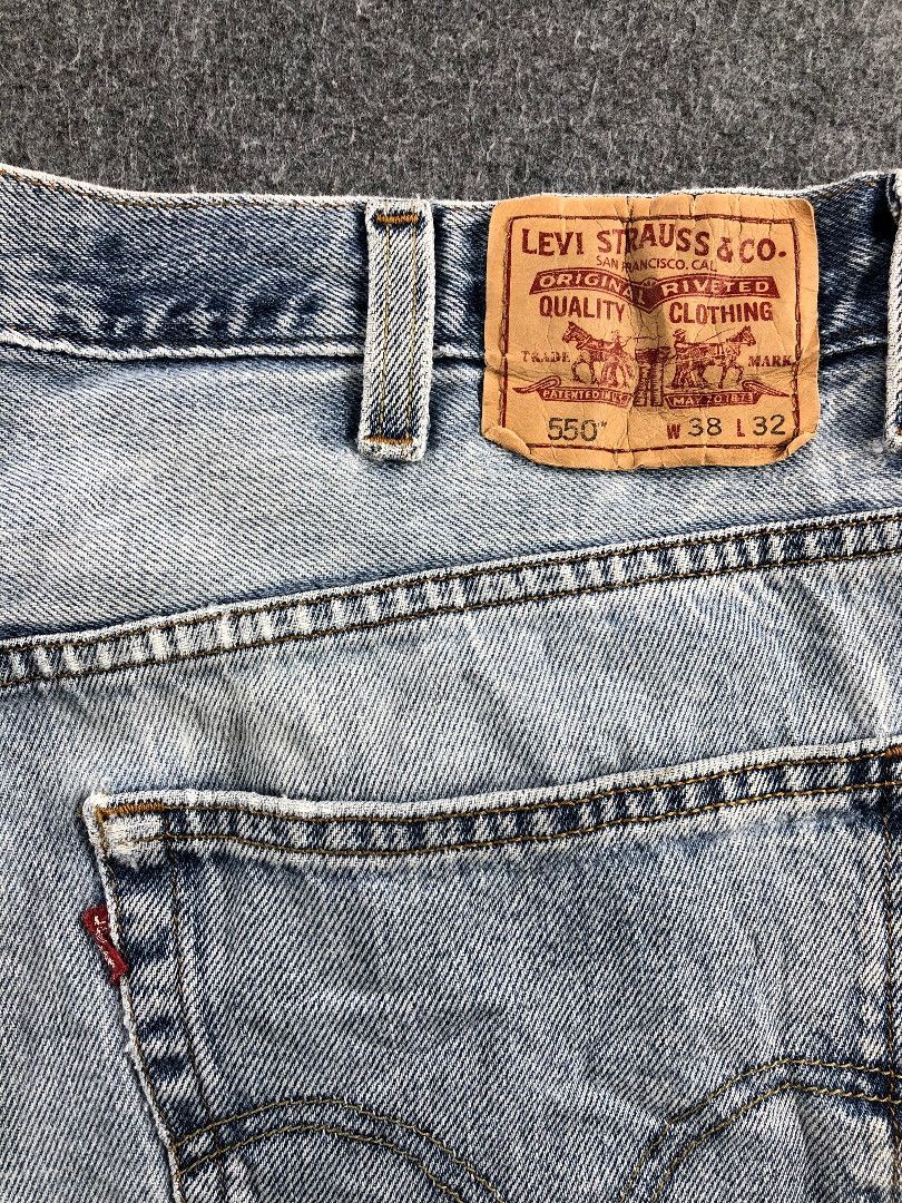 Levi's × Vintage Vintage Light Wash Levis 550 Jeans-JM775 Size US 39 - 5 Thumbnail