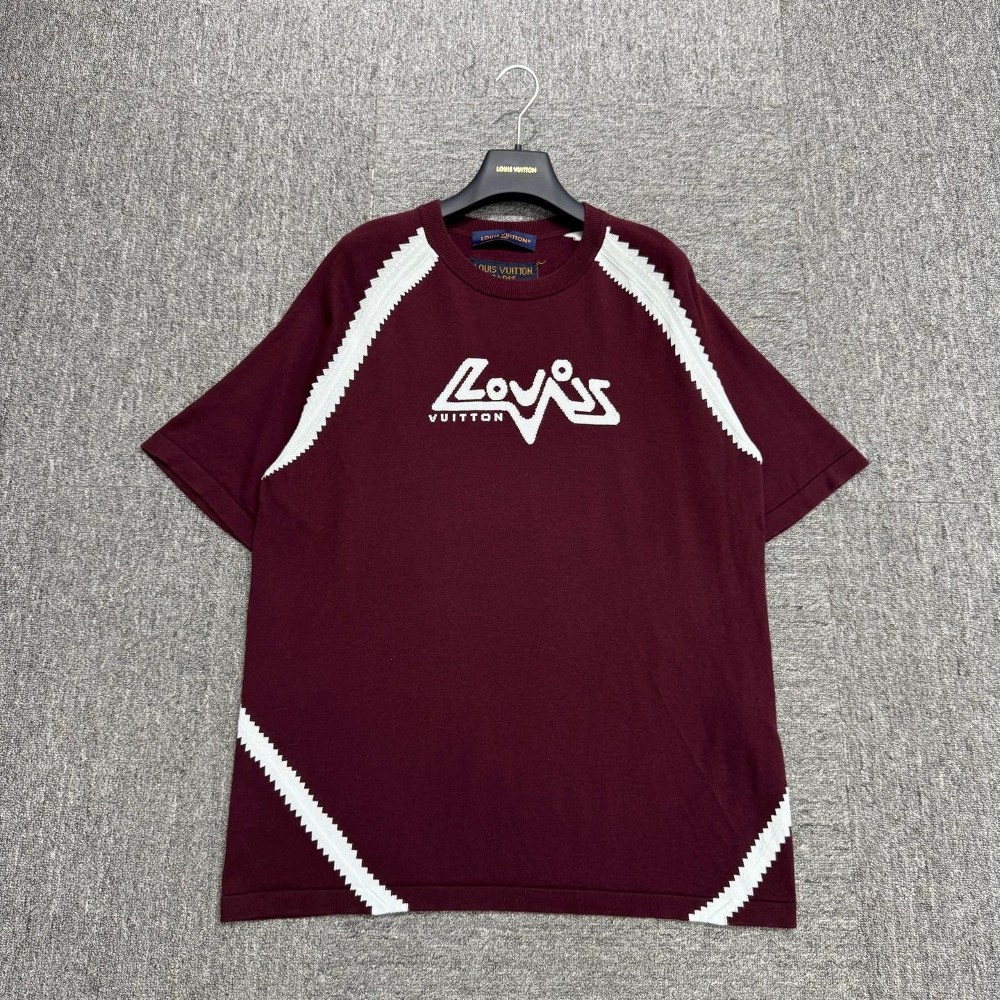 Louis Vuitton LV Monogram Knit Short Sleeve T-shirt L Size US L / EU 52-54 / 3 - 1 Thumbnail