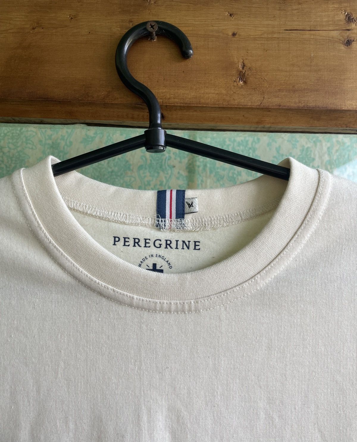 Peregrine Peregrine English Dirt Cotton Crew T-Shirt Off White Size US M / EU 48-50 / 2 - 4 Thumbnail