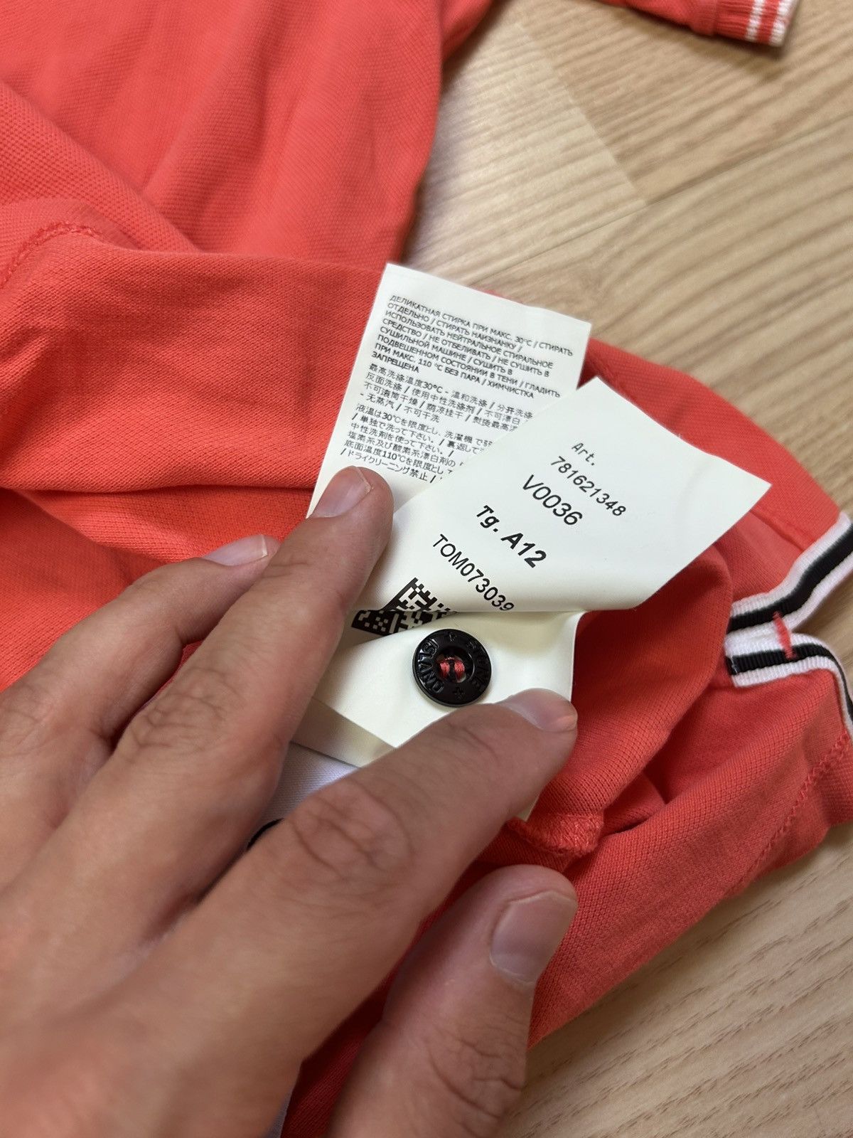 Stone Island Stone Island Massimo Osti Junior Polo Size XS Size US XS / EU 42 / 0 - 8 Thumbnail