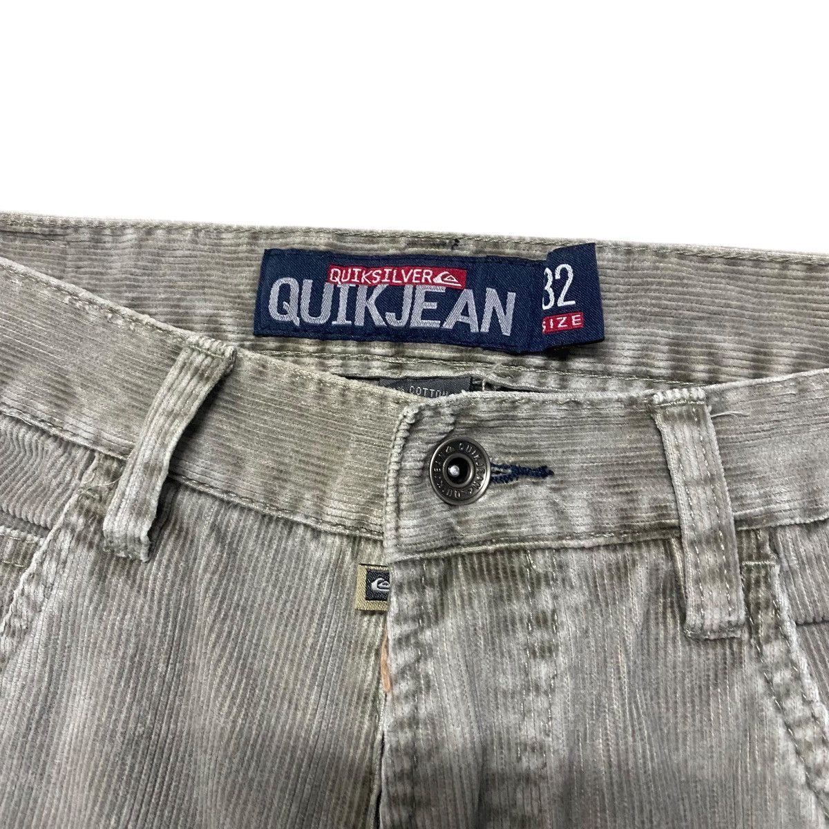 Quiksilver Vintage Quiksilver Corduroy Baggy Jeans Size US 32 / EU 48 - 6 Thumbnail