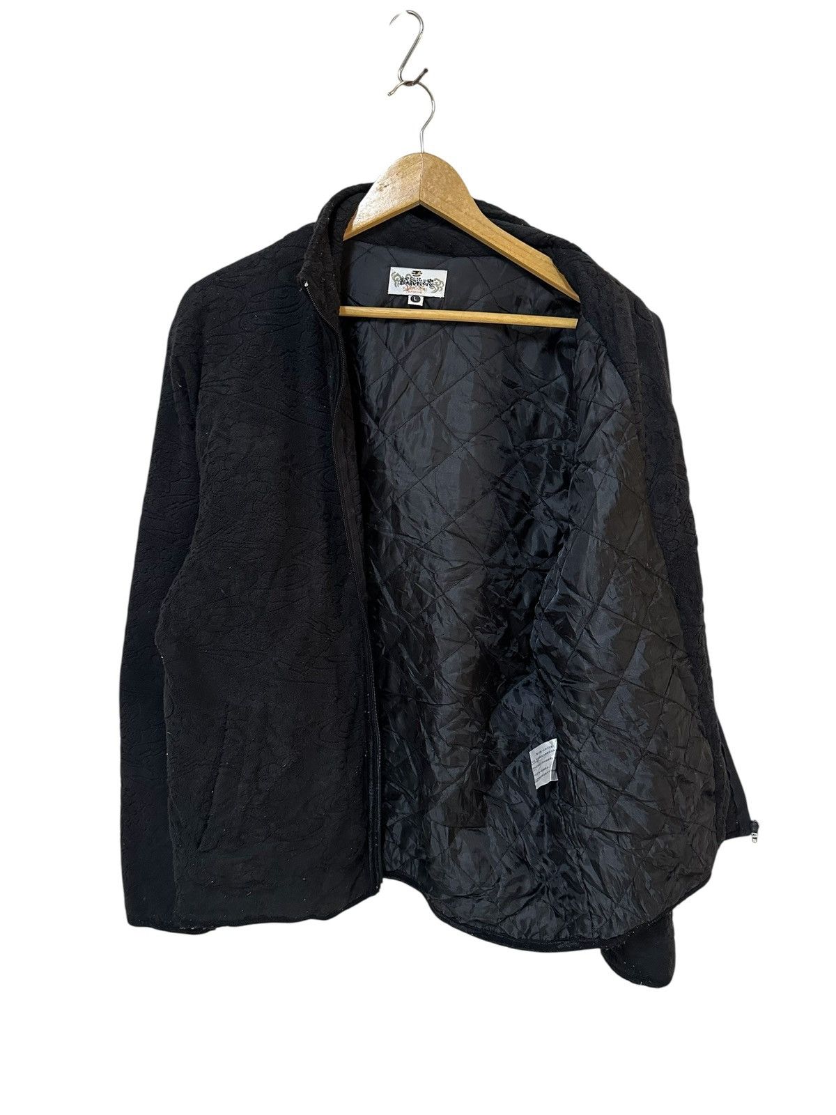 Japanese Brand Sukajan Fleece Jacket Dragon Size US L / EU 52-54 / 3 - 9 Thumbnail