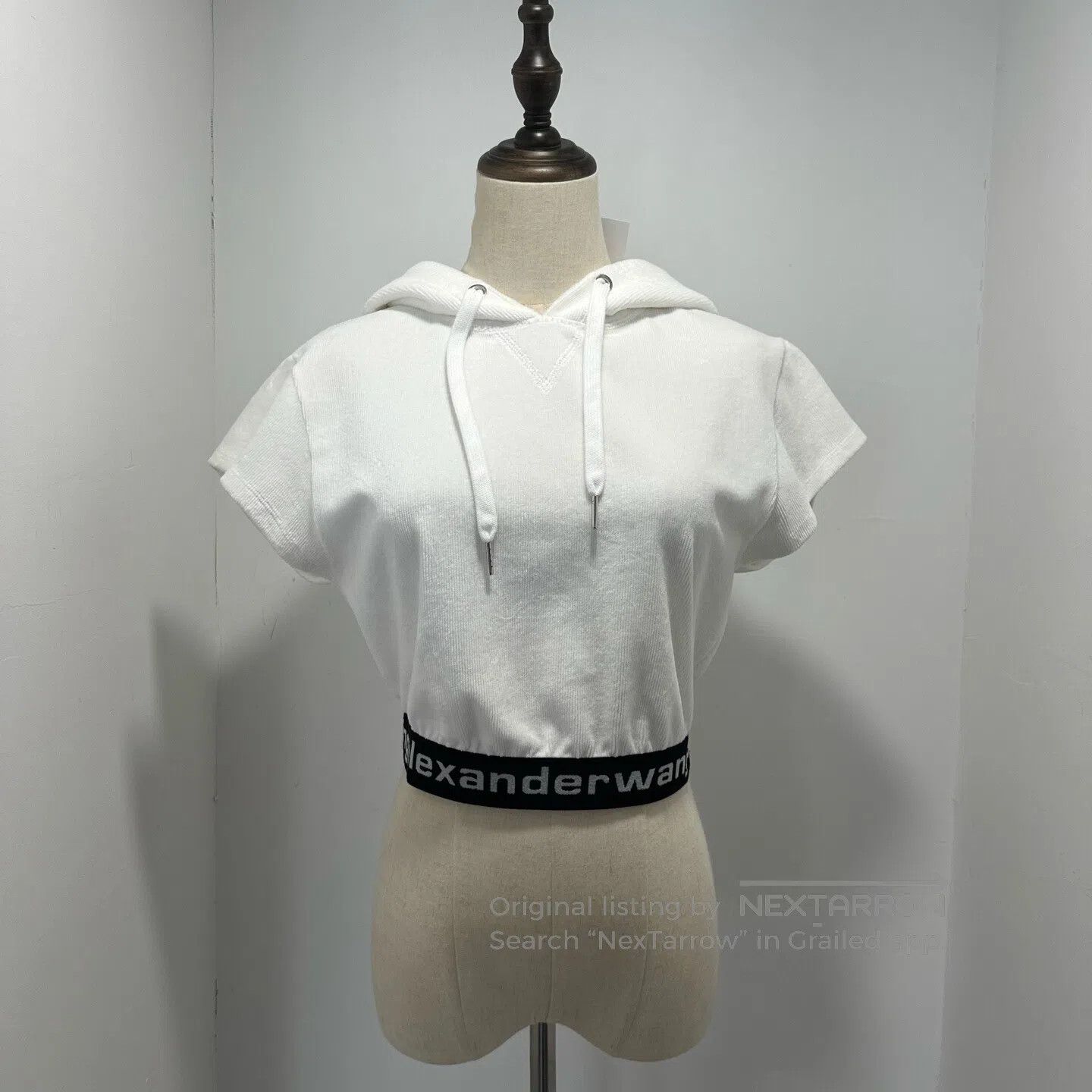 Alexander Wang Alexander Wang Velvet Short Sleeve| Size S / US 4 / IT 40 - 1 Thumbnail