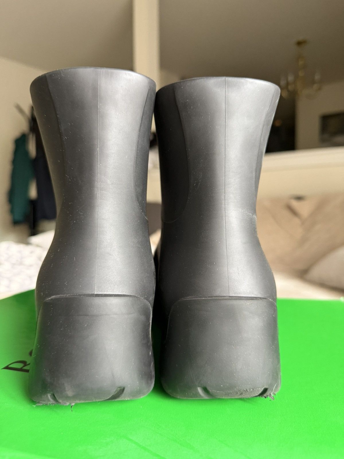 Bottega Veneta Black Puddle Boots size 40 Size US 7.5 / EU 40-41 - 4 Thumbnail