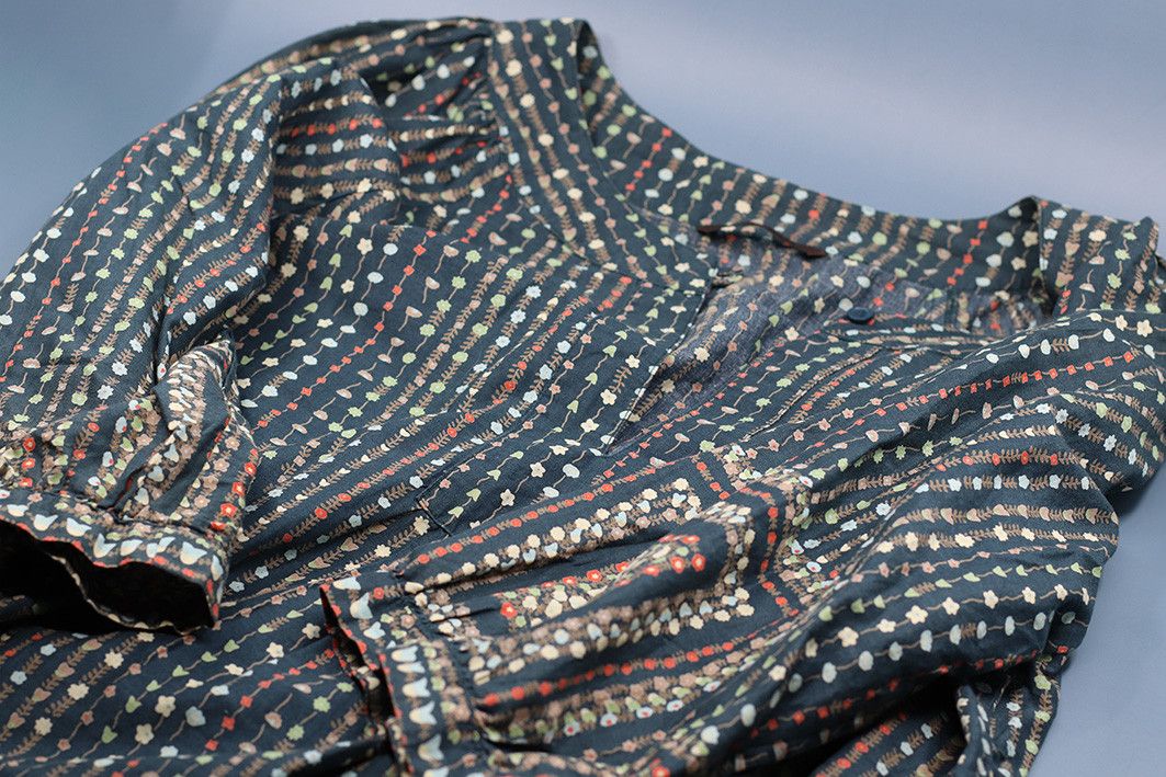 Other Kilibbi 3/4 Sleeve Floral Dress – Ethnic Style Size M / US 6-8 / IT 42-44 - 6 Thumbnail
