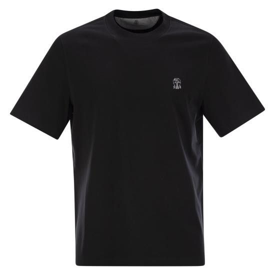 Brunello Cucinelli BRUNELLO CUCINELLI Men Polo Shirts M0B138440 BLACK Size US XL / EU 56 / 4 - 1 Thumbnail