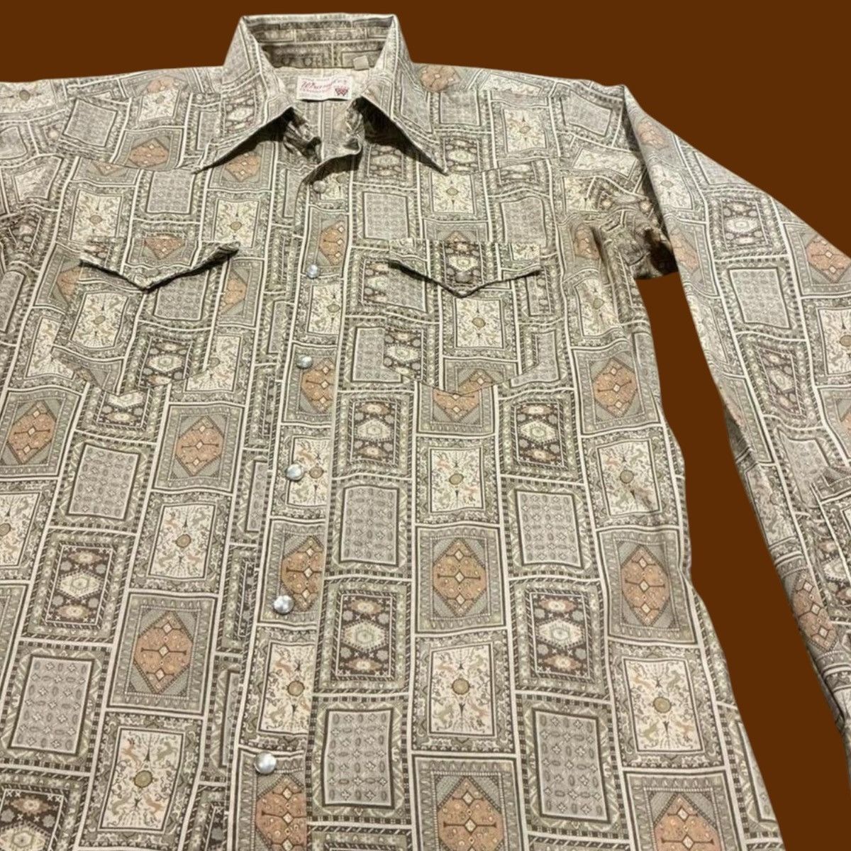 Wrangler Vintage Wrangler Pearl Snap Western Shirt Size US M / EU 48-50 / 2 - 4 Thumbnail