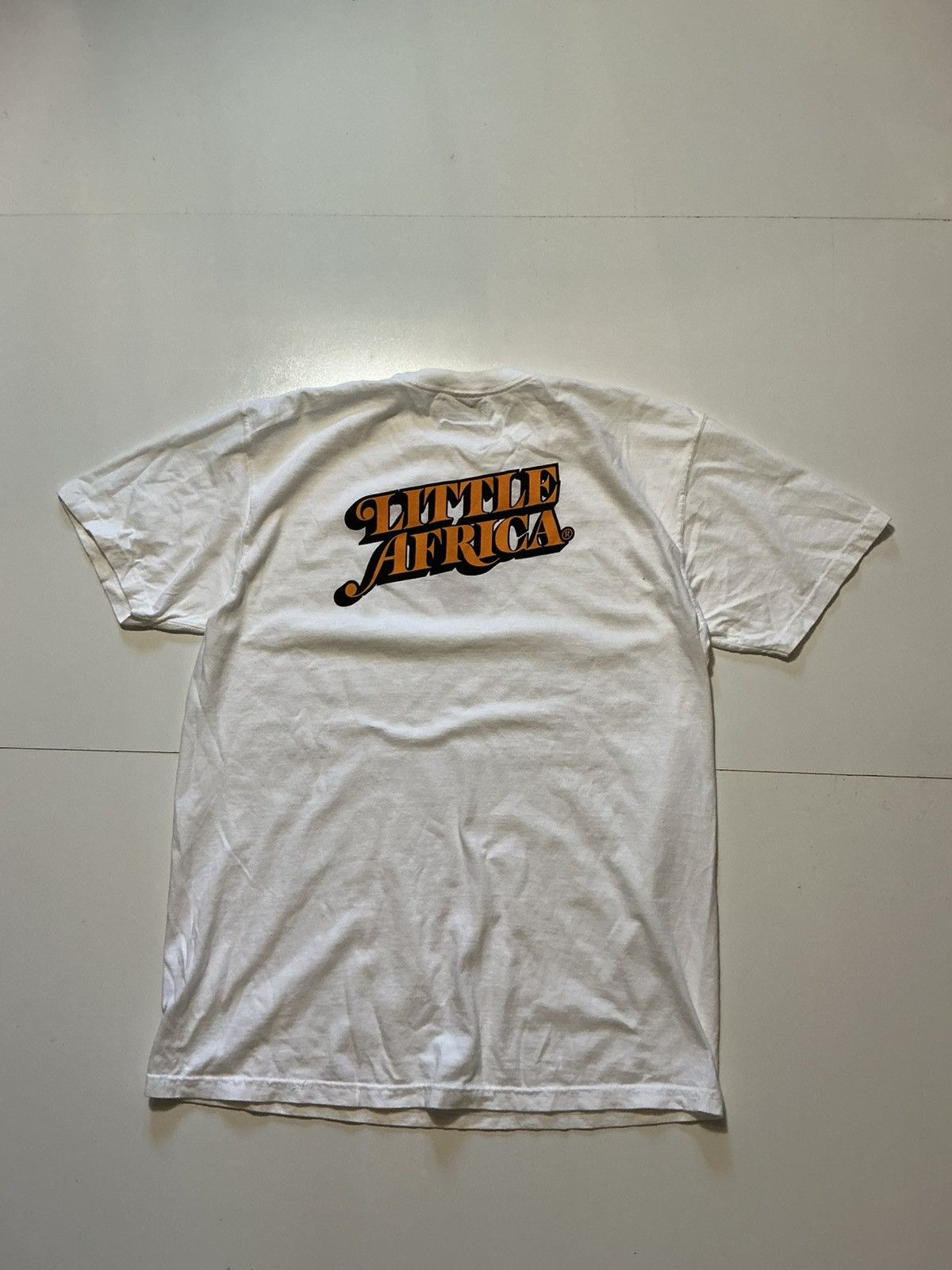 LITTLE AFRICA Little Africa Soul Made Global LA Graphic White S/S T-Shirt Size US L / EU 52-54 / 3 - 3 Thumbnail