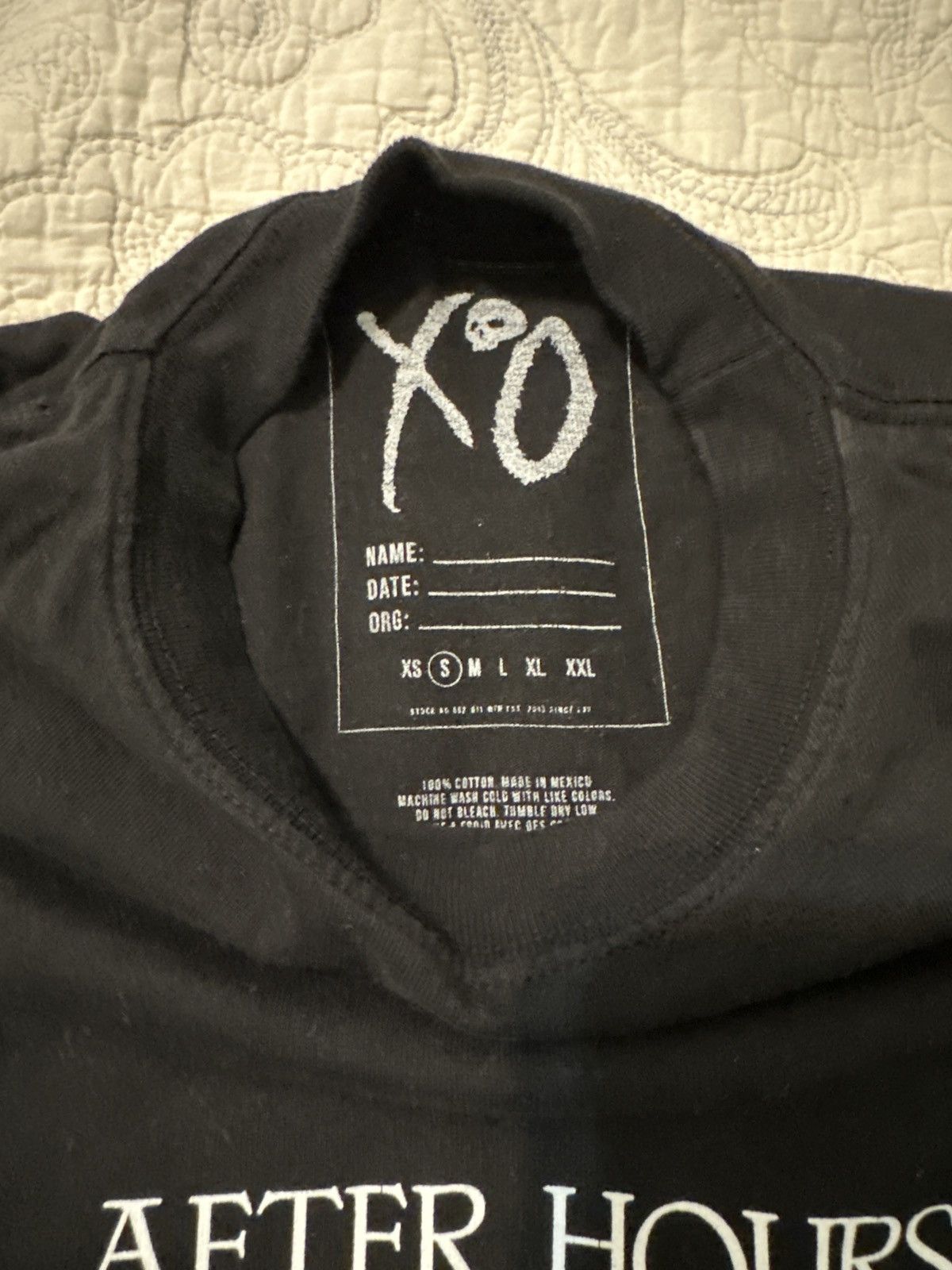 The Weeknd The Weeknd After Hours Never Coming Down Tee Size US S / EU 44-46 / 1 - 2 Thumbnail