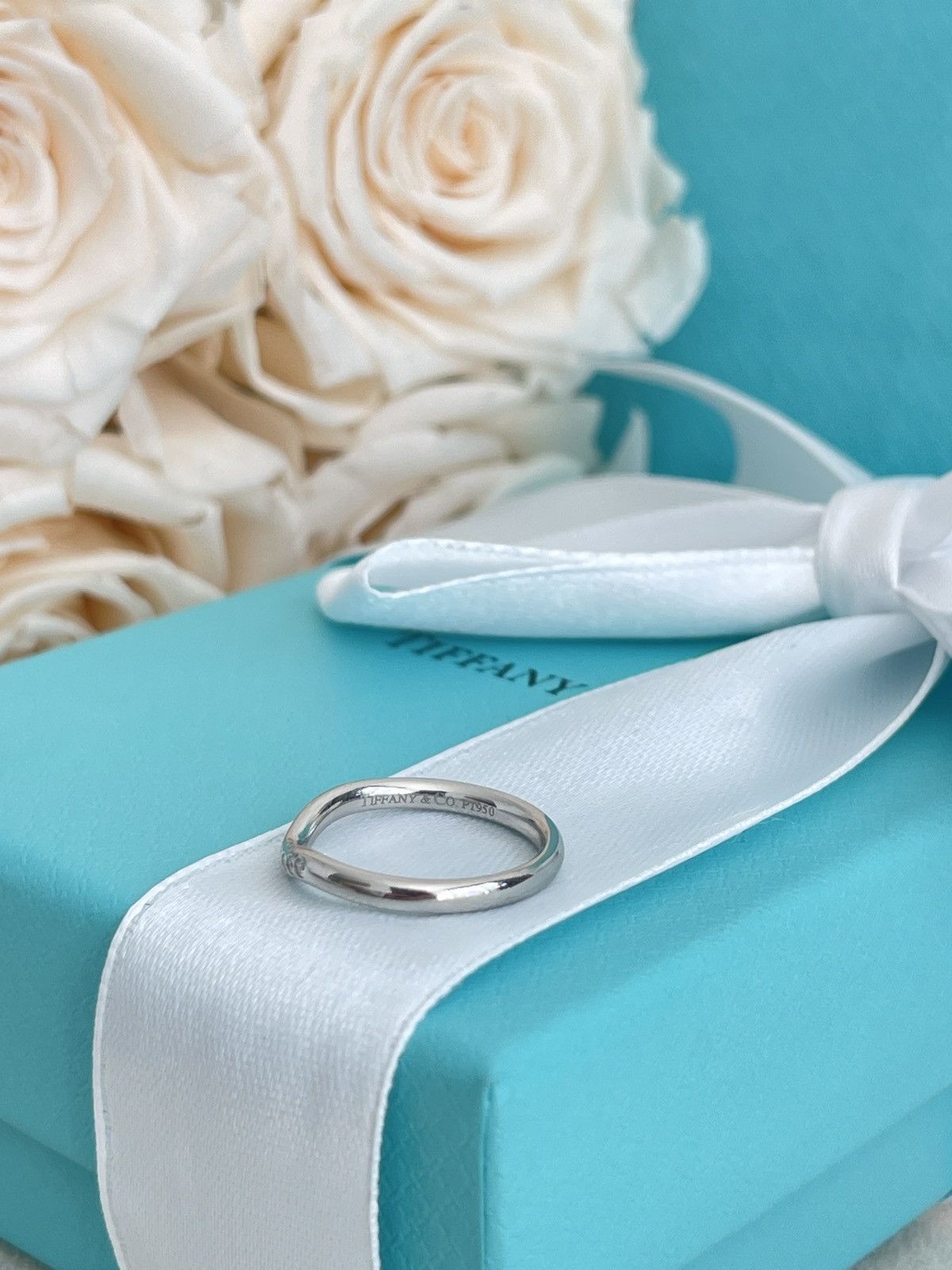 Tiffany & Co. Tiffany & Co. Elsa Peretti Ring Dia Platinum NEW $2,400 Size ONE SIZE - 5 Thumbnail