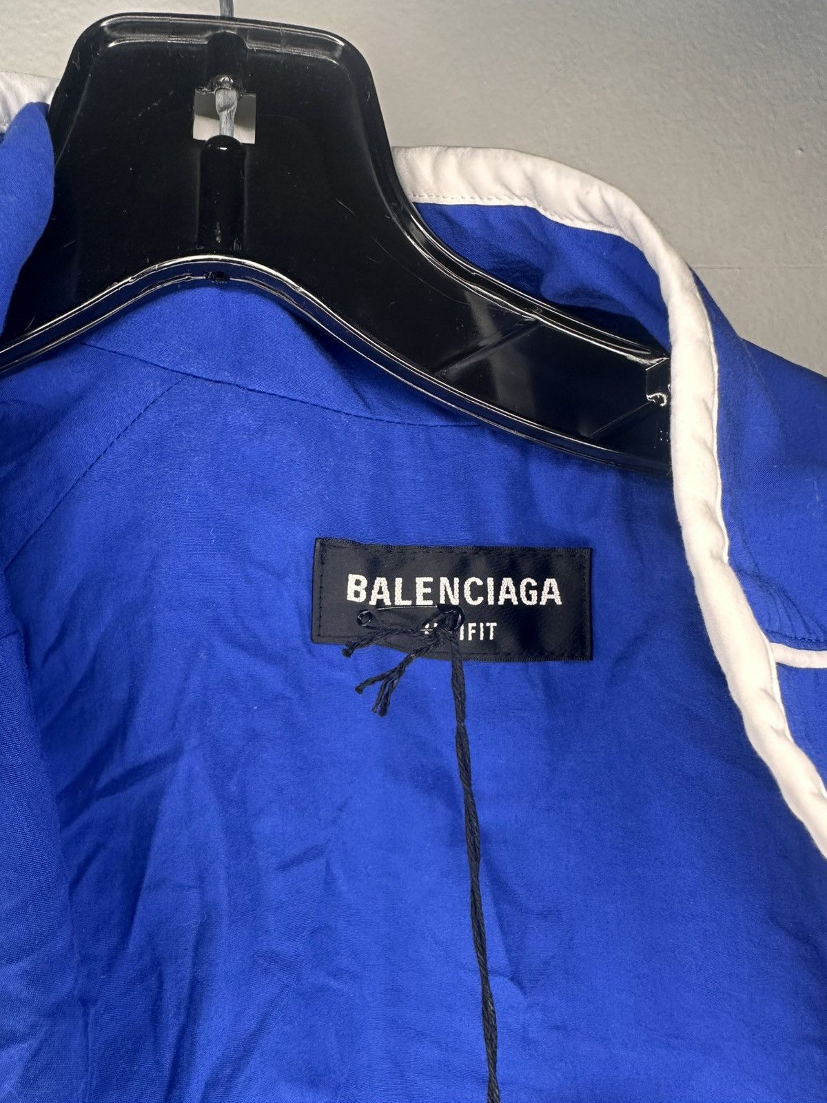 Balenciaga Balenciaga Unifit Tracksuit Shirt Size US XL / EU 56 / 4 - 4 Thumbnail