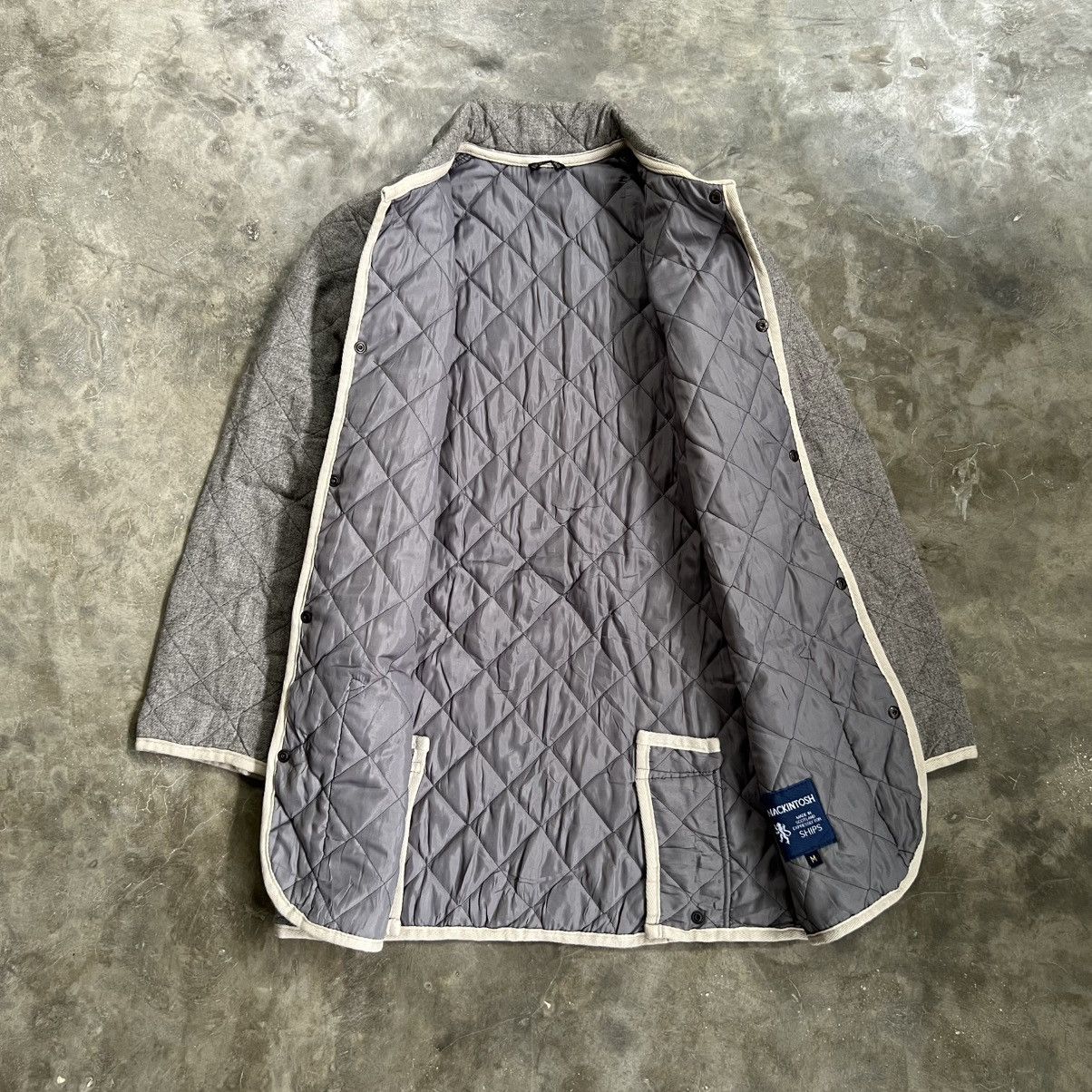 Mackintosh Vintage 90s Mackintosh Scotland Quilted Jacket Size US M / EU 48-50 / 2 - 2 Thumbnail