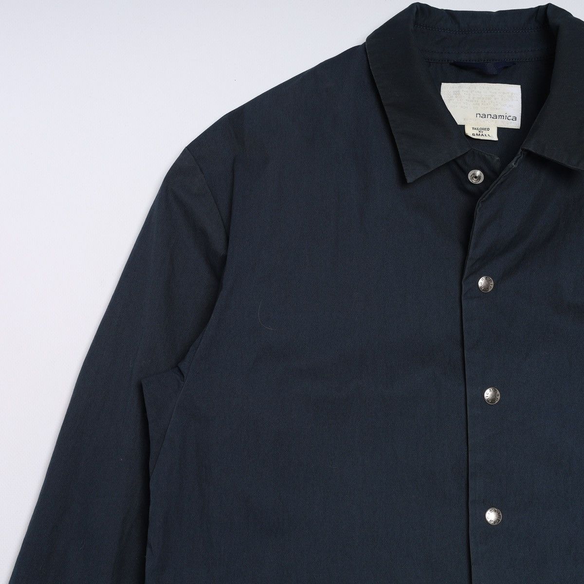 Nanamica Nanamica Japan Cotton Nylon Light Jacket Navy Blue Size US S / EU 44-46 / 1 - 6 Thumbnail