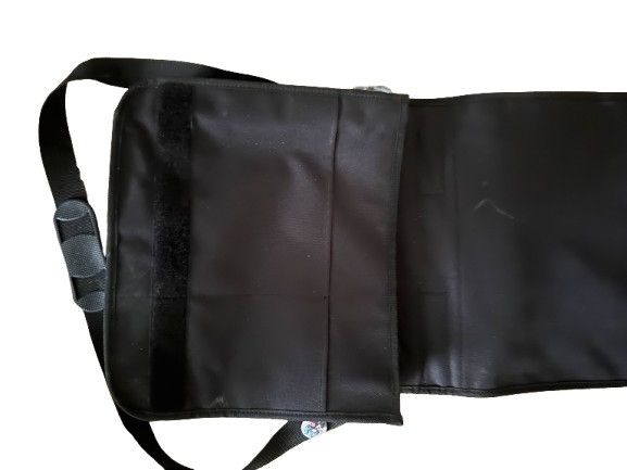 Craig Morrison Black DJ Spiked Messenger Size ONE SIZE - 3 Thumbnail